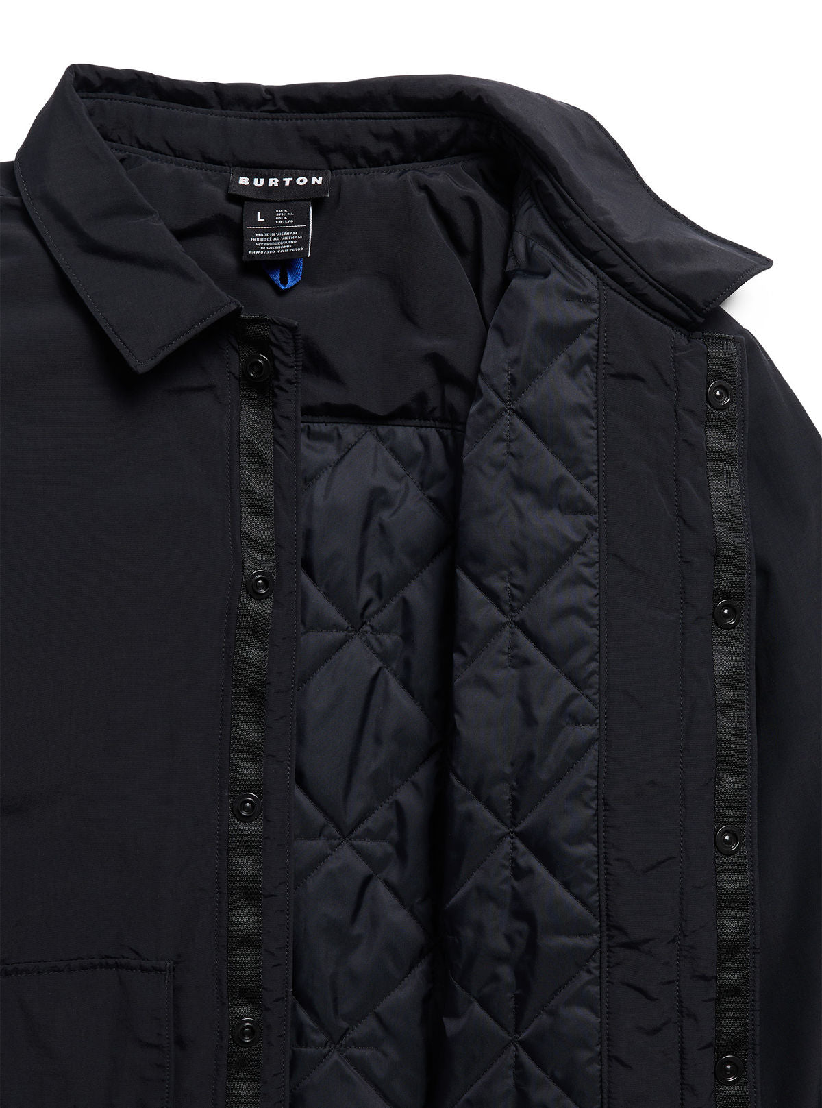 Men's Burton Garrick Insulated Jacket - True Black - Burton Jacket Apparel - alternate view 6
