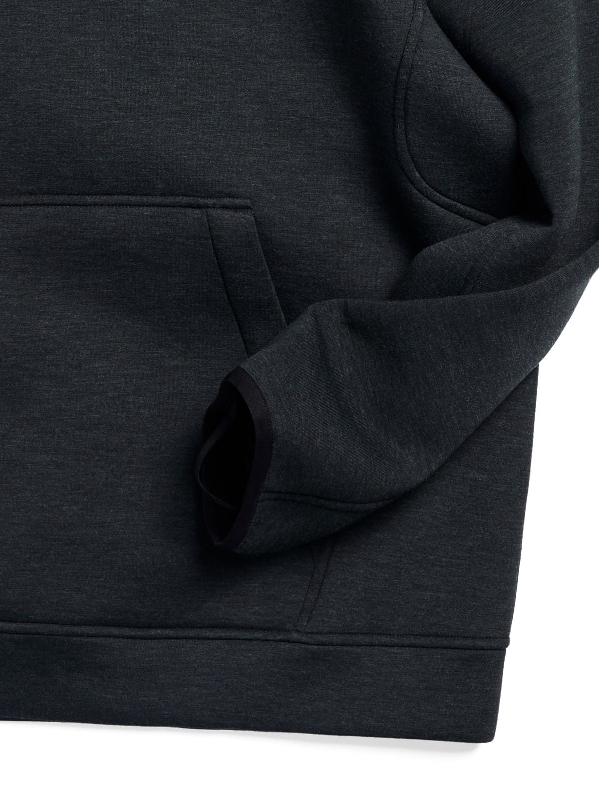 Men's Burton SpaceCloud Pullover Hoodie - True Black Heather - Burton Pullover Hoodie Apparel - alternate view 5
