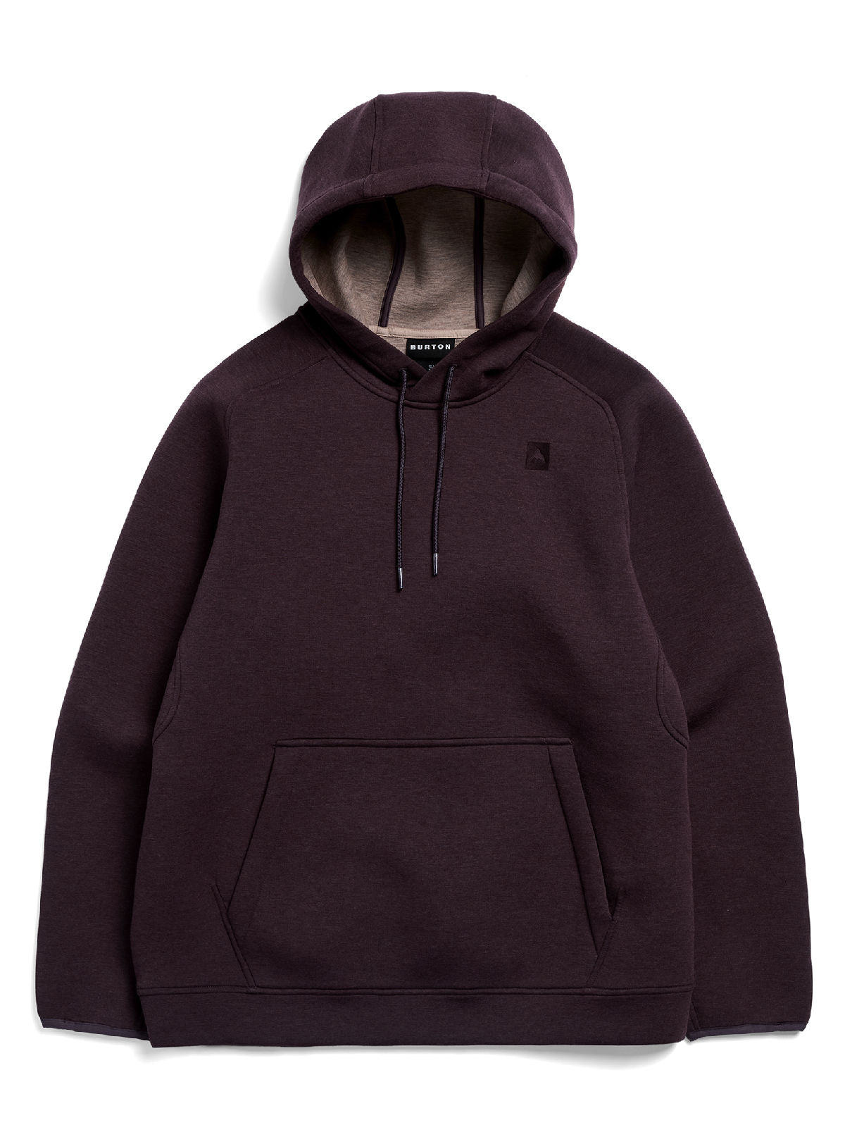 Men's Burton SpaceCloud Pullover Hoodie - Bear Hug Brown Heather - Burton Pullover Hoodie Apparel