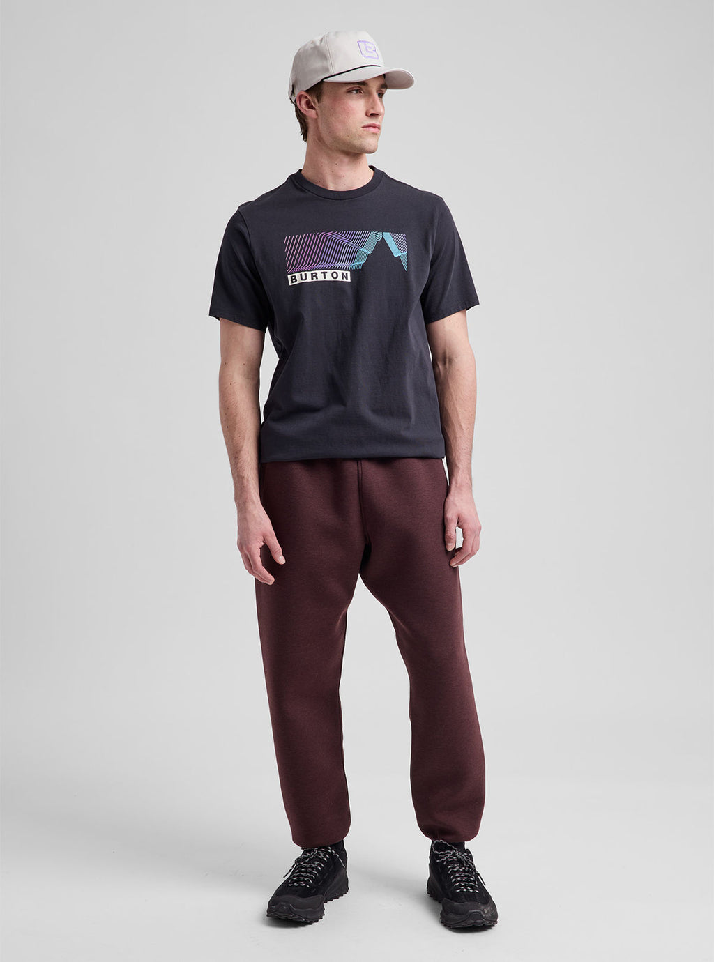 Men's Burton SpaceCloud Pants - Bear Hug Brown Heather - Burton Pants Apparel - alternate view 3