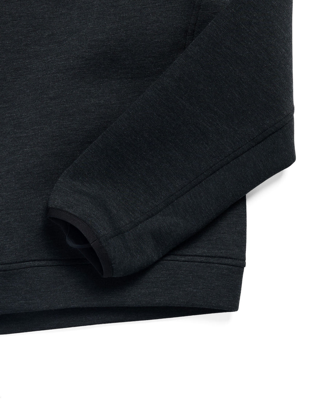 Women's Burton SpaceCloud 1/4 Zip Top - True Black Heather - Burton Quarter Pullover Apparel - alternate view 2