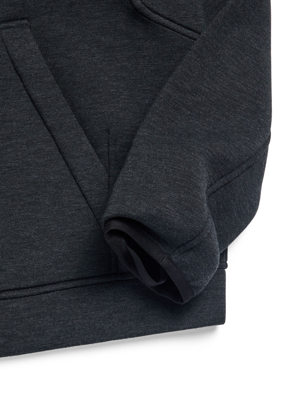Women's Burton SpaceCloud Pullover Hoodie - True Black Heather - Burton Pullover Hoodie Apparel - alternate view 2