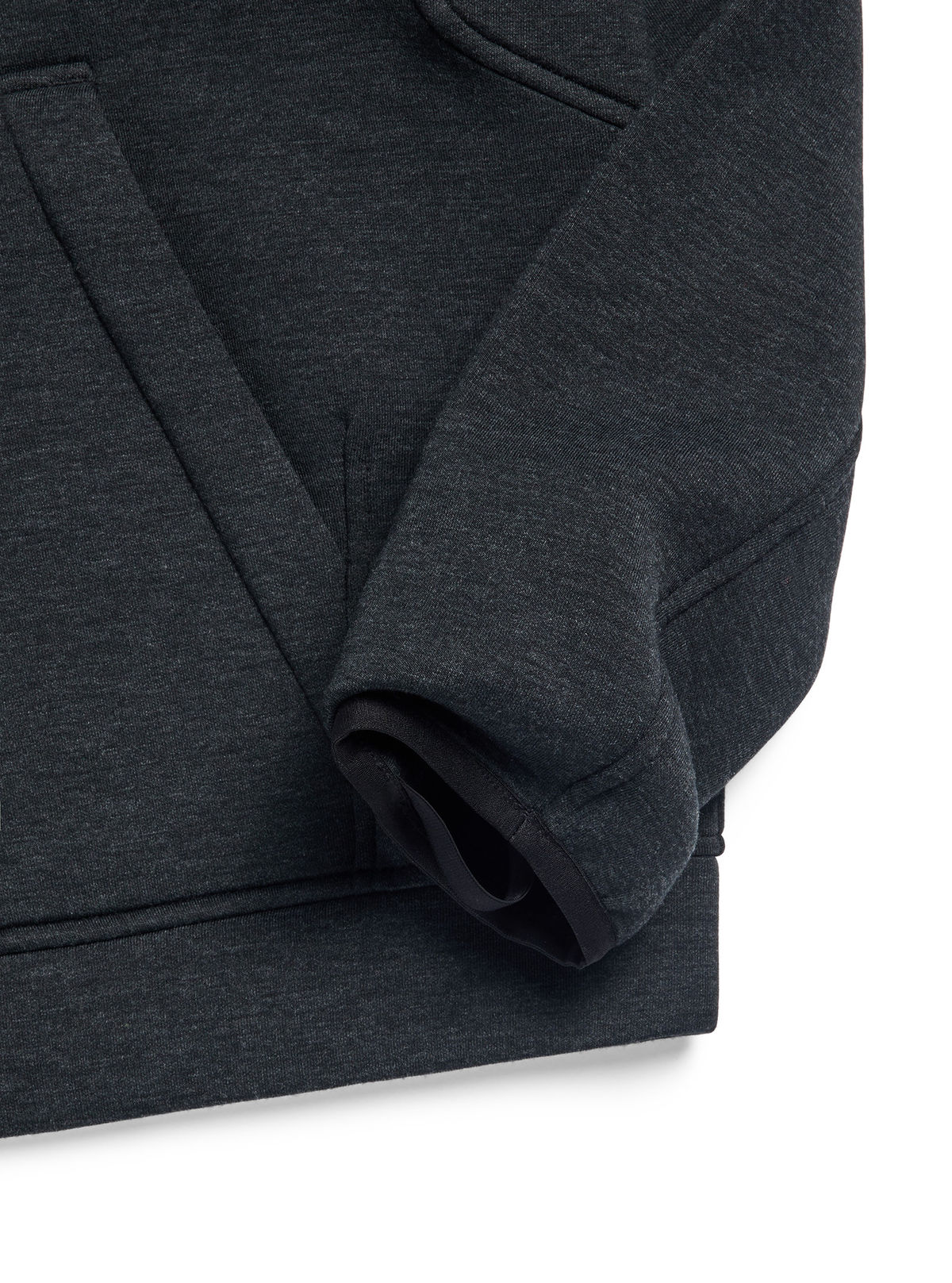 Women's Burton SpaceCloud Pullover Hoodie - True Black Heather - Burton Pullover Hoodie Apparel - alternate view 2
