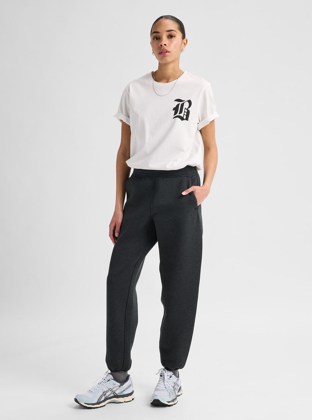 Women's Burton SpaceCloud Pants - True Black Heather - Burton Pants Apparel - alternate view 3
