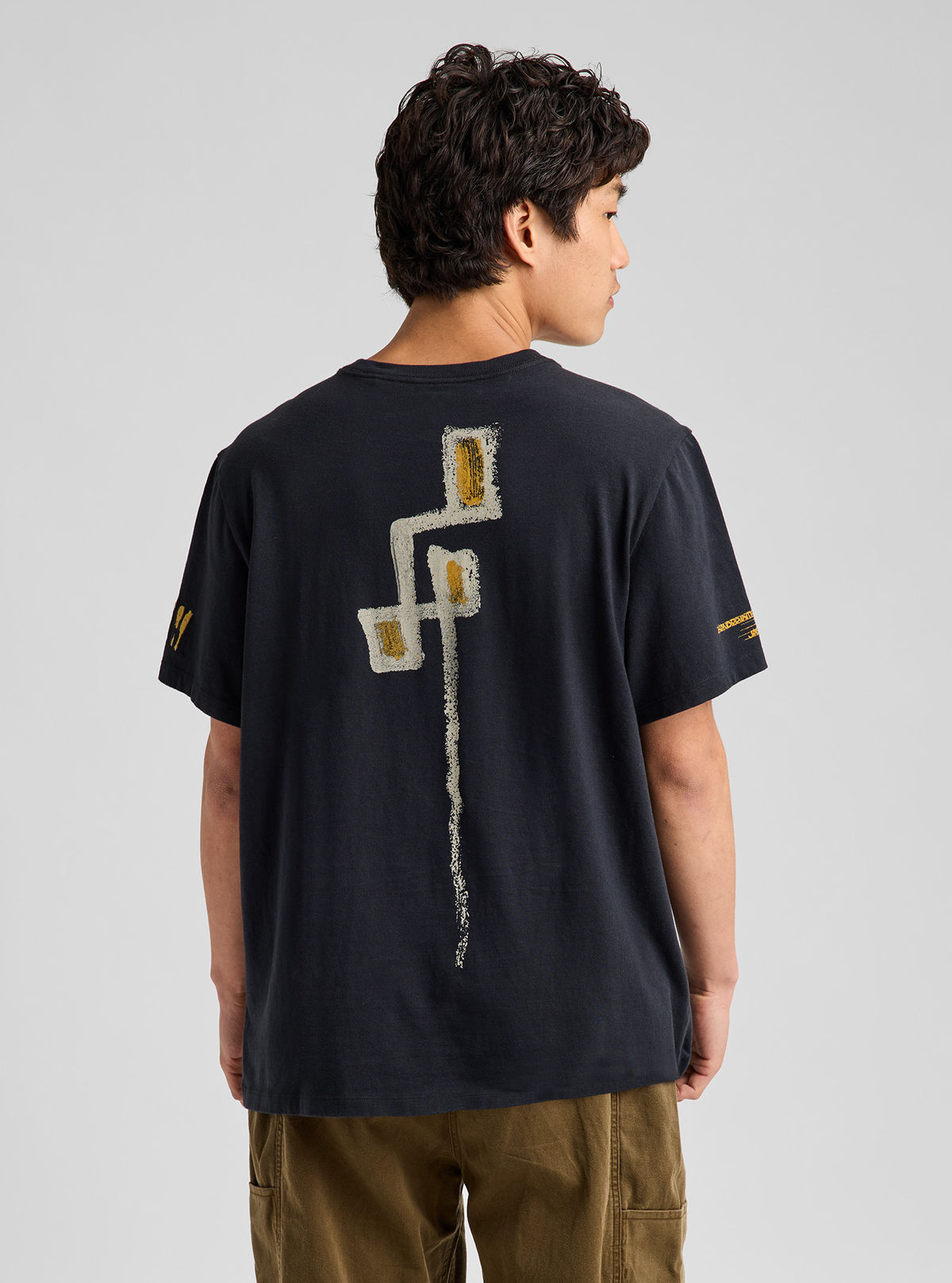 Burton Jason B Seven Short Sleeve T-Shirt - True Black - Burton SS Tee Apparel - alternate view 5