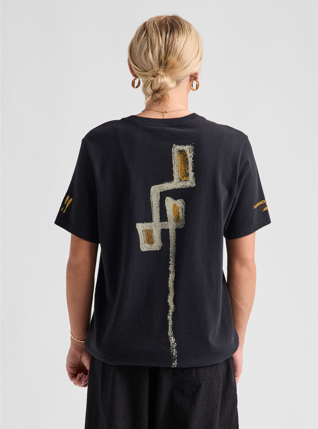 Burton Jason B Seven Short Sleeve T-Shirt - True Black - Burton SS Tee Apparel - alternate view 10
