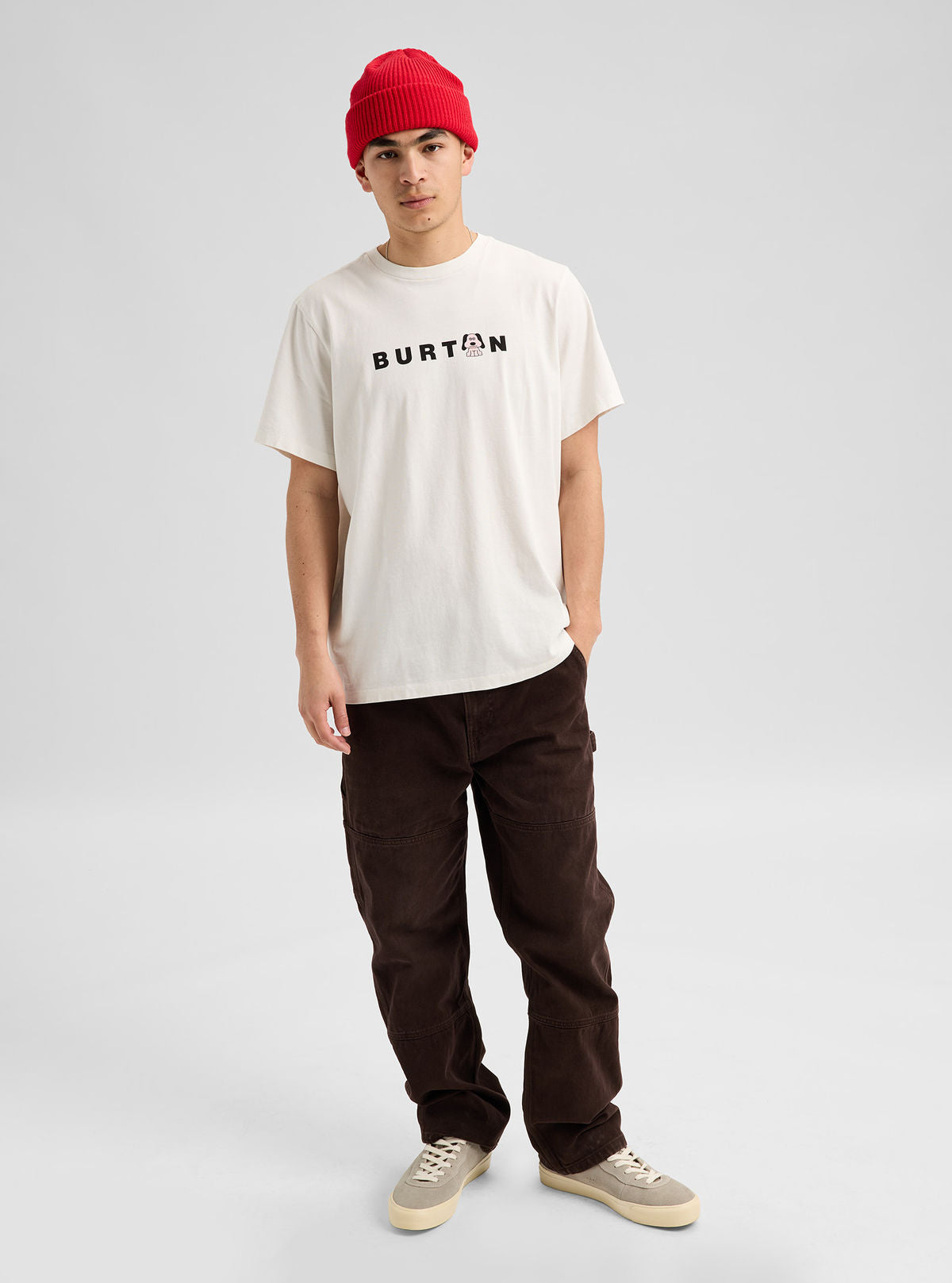 Burton Process 27 Short Sleeve T-Shirt - Stout White - Burton SS Tee Apparel - alternate view 2