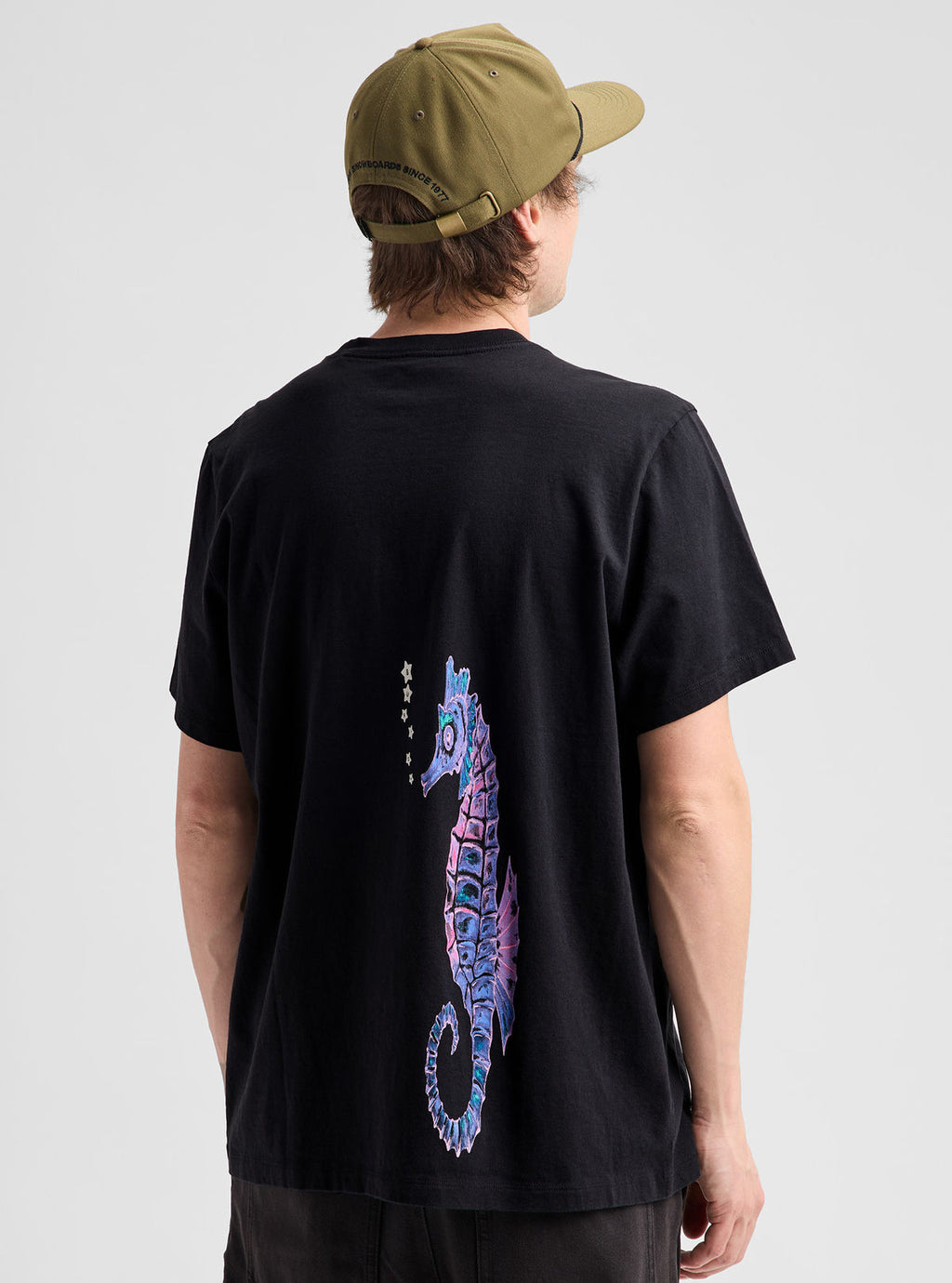 Burton Blossom 27 Short Sleeve T-Shirt - True Black - Burton SS Tee Apparel - alternate view 4