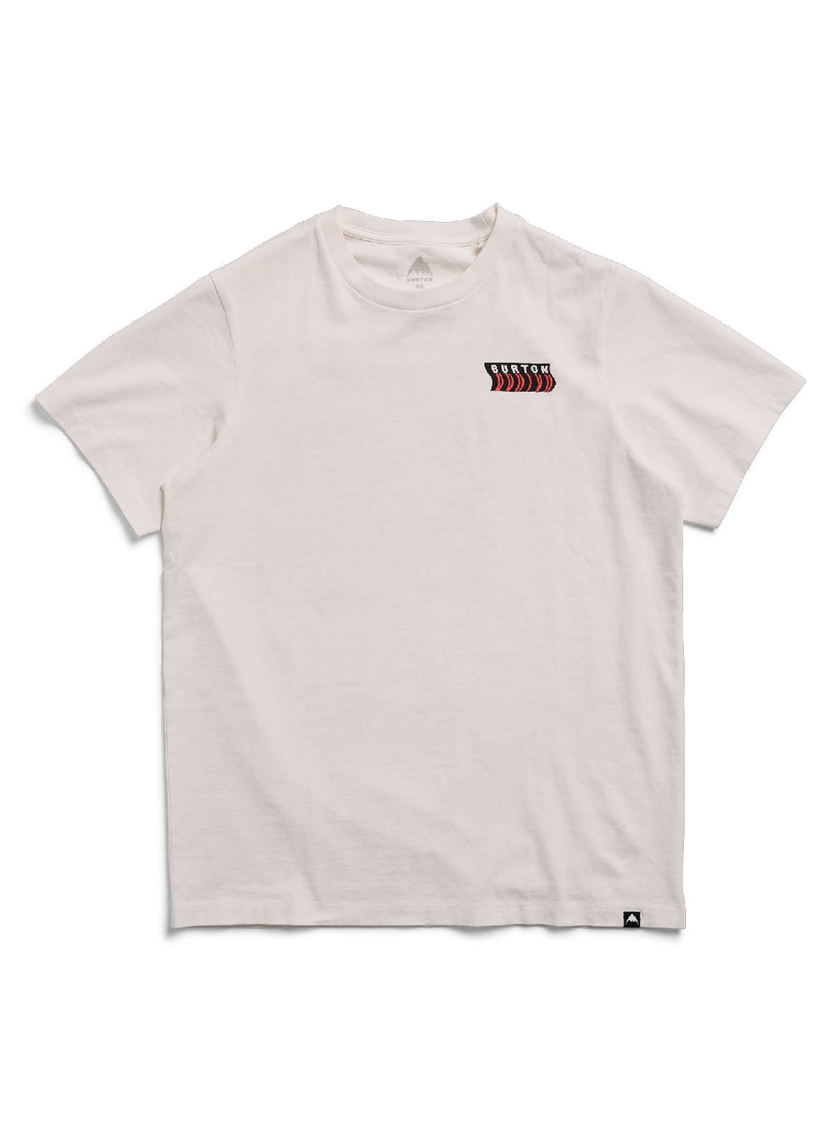 Burton Throwback 1992 Short Sleeve T-Shirt - Stout White - Burton SS Tee Apparel