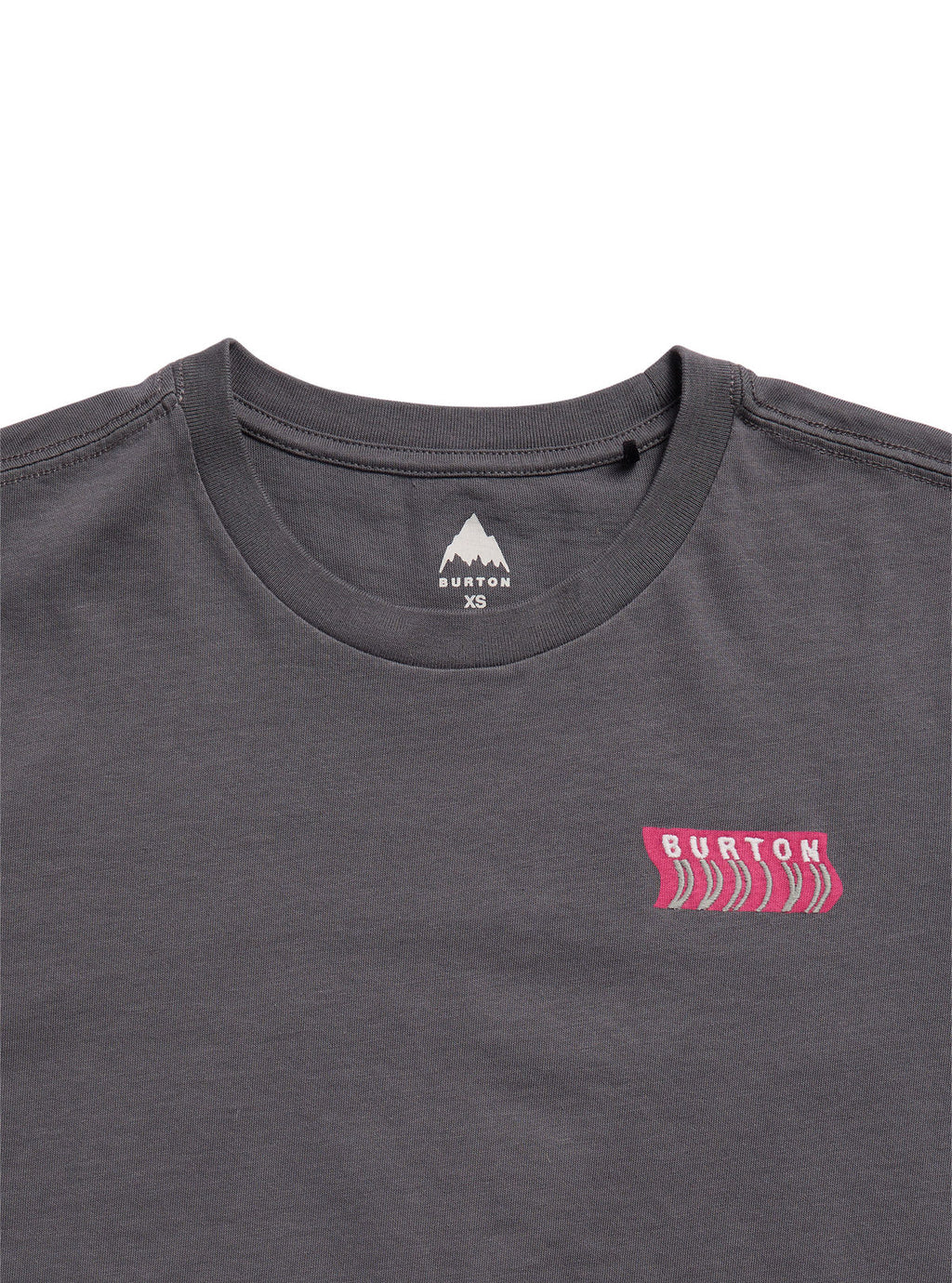 Burton Throwback 1992 Short Sleeve T-Shirt - Gotham Gray - Burton SS Tee Apparel - alternate view 5