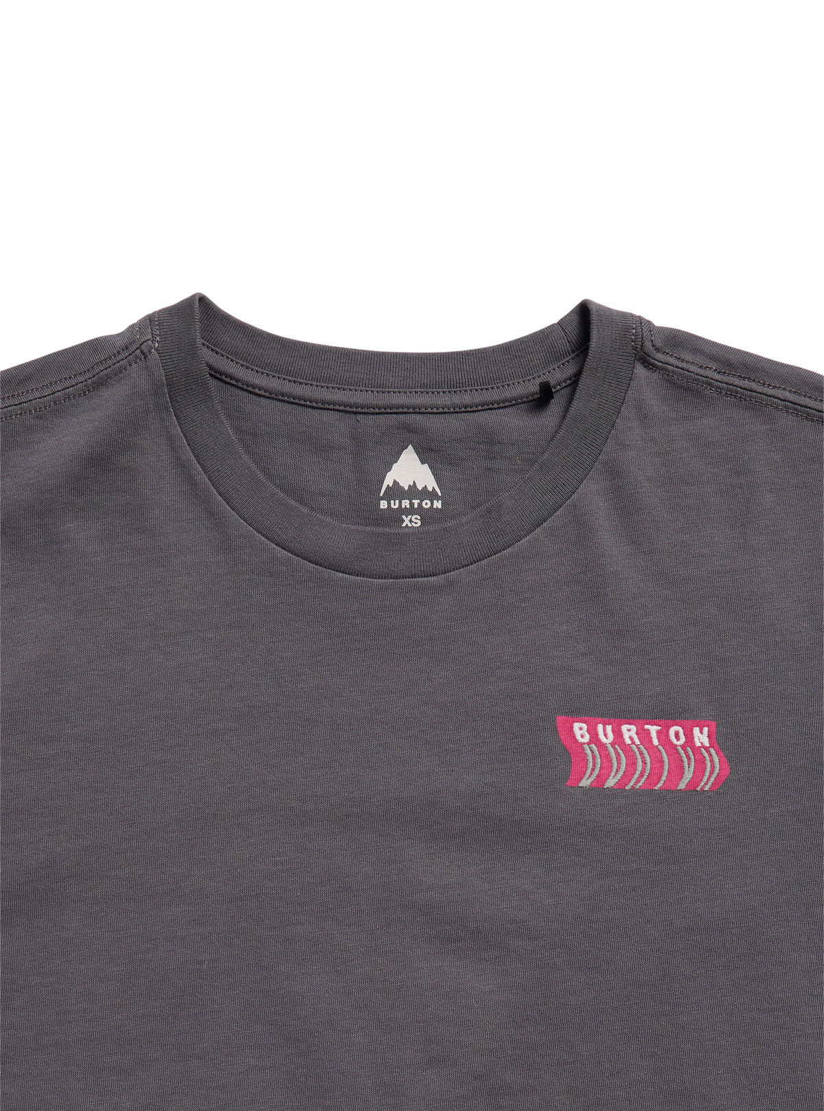 Burton Throwback 1992 Short Sleeve T-Shirt - Gotham Gray - Burton SS Tee Apparel - alternate view 5