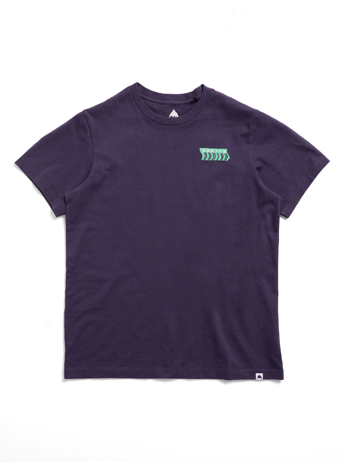 Burton Throwback 1992 Short Sleeve T-Shirt - Nightshade Purple - Burton SS Tee Apparel