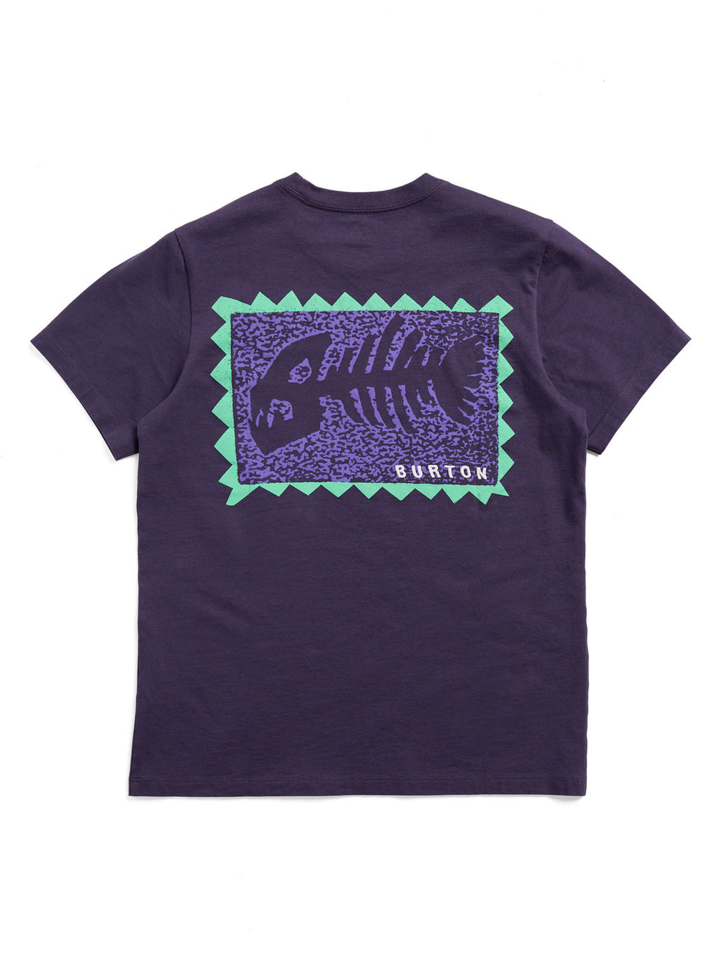 Burton Throwback 1992 Short Sleeve T-Shirt - Nightshade Purple - Burton SS Tee Apparel - alternate view 6