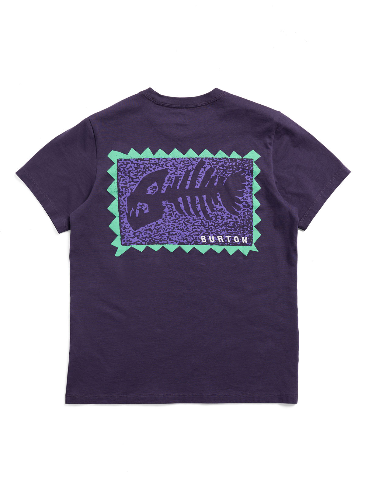 Burton Throwback 1992 Short Sleeve T-Shirt - Nightshade Purple - Burton SS Tee Apparel - alternate view 6