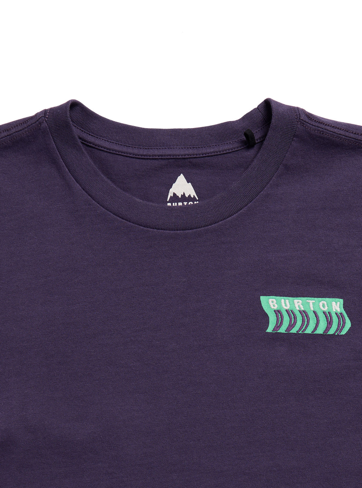Burton Throwback 1992 Short Sleeve T-Shirt - Nightshade Purple - Burton SS Tee Apparel - alternate view 2