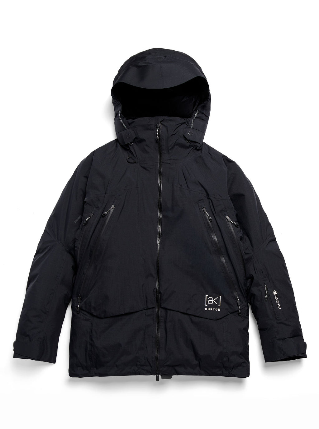 Men's Burton [ak] Swash Down Insulated GORE-TEX 2L Jacket - True Black - Burton Jacket Outerwear