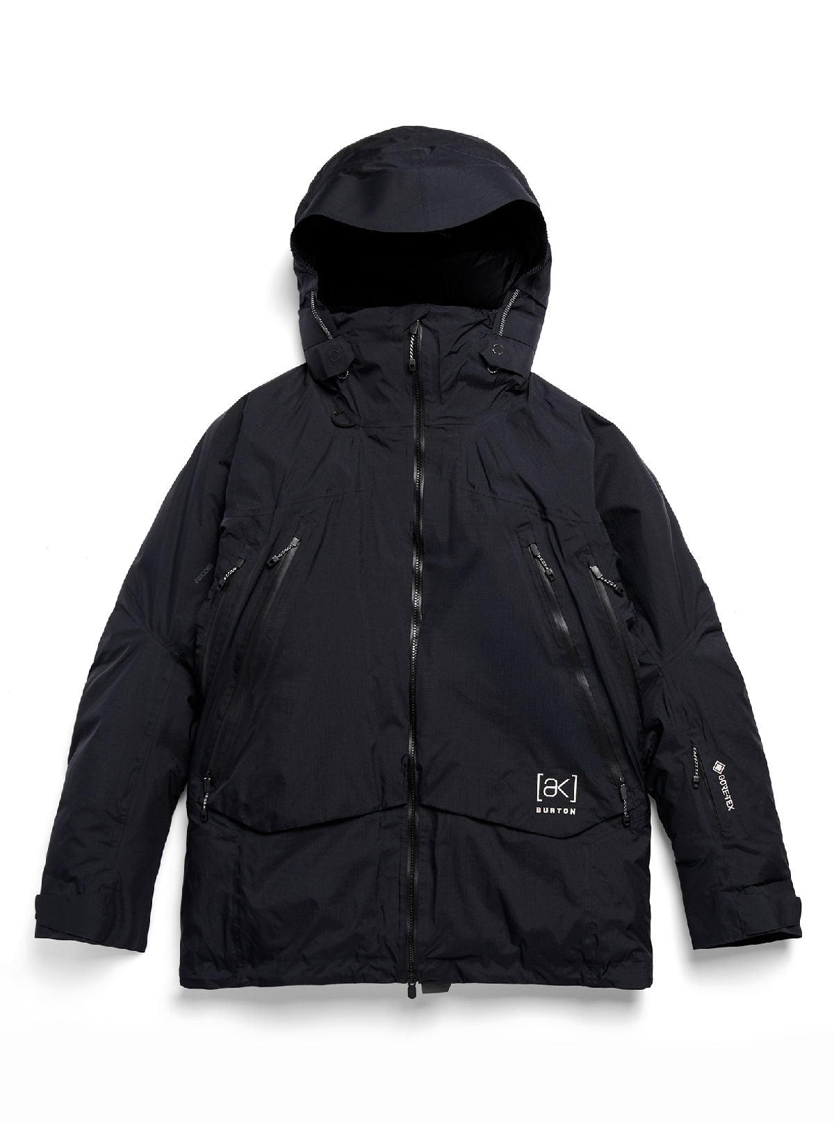 Men's Burton [ak] Swash Down Insulated GORE-TEX 2L Jacket - True Black - Burton Jacket Outerwear