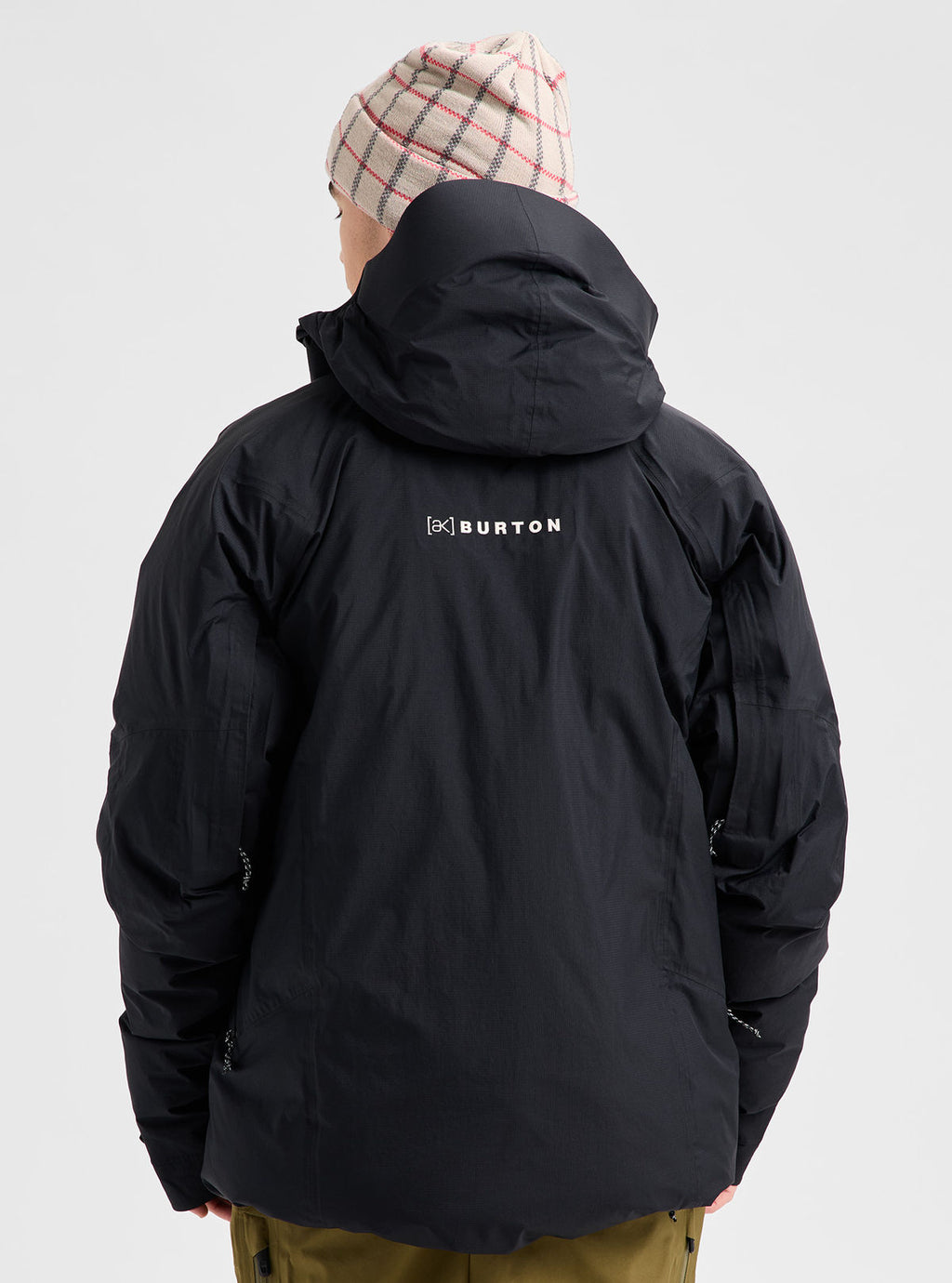 Men's Burton [ak] Swash Down Insulated GORE-TEX 2L Jacket - True Black - Burton Jacket Outerwear - alternate view 4