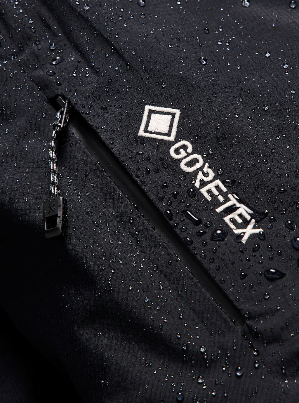 Men's Burton [ak] Swash Down Insulated GORE-TEX 2L Jacket - True Black - Burton Jacket Outerwear - alternate view 8
