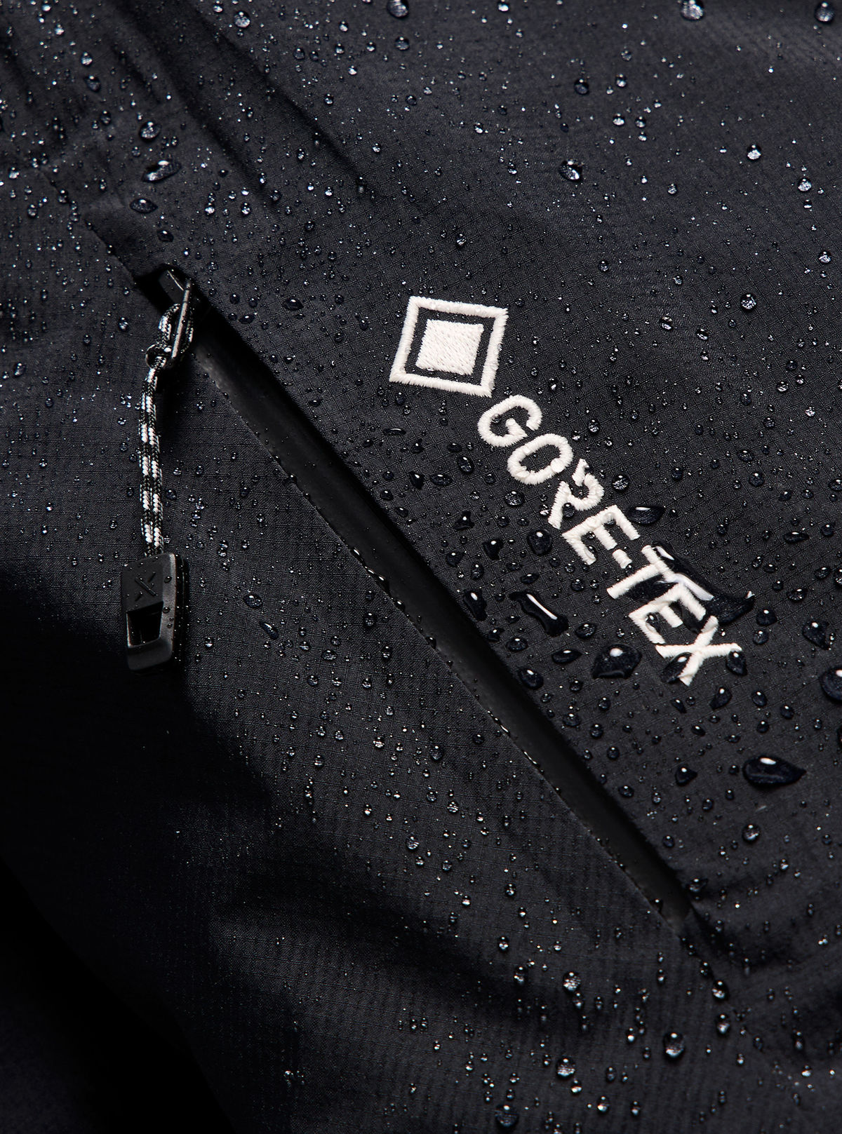 Men's Burton [ak] Swash Down Insulated GORE-TEX 2L Jacket - True Black - Burton Jacket Outerwear - alternate view 8
