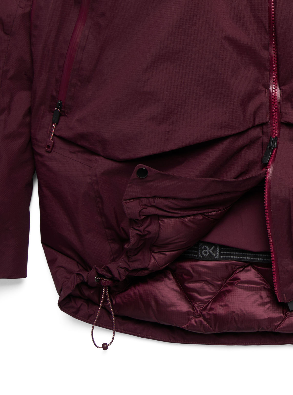 Men's Burton [ak] Swash Down Insulated GORE-TEX 2L Jacket - Rum Raisin - Burton Jacket Outerwear - alternate view 6