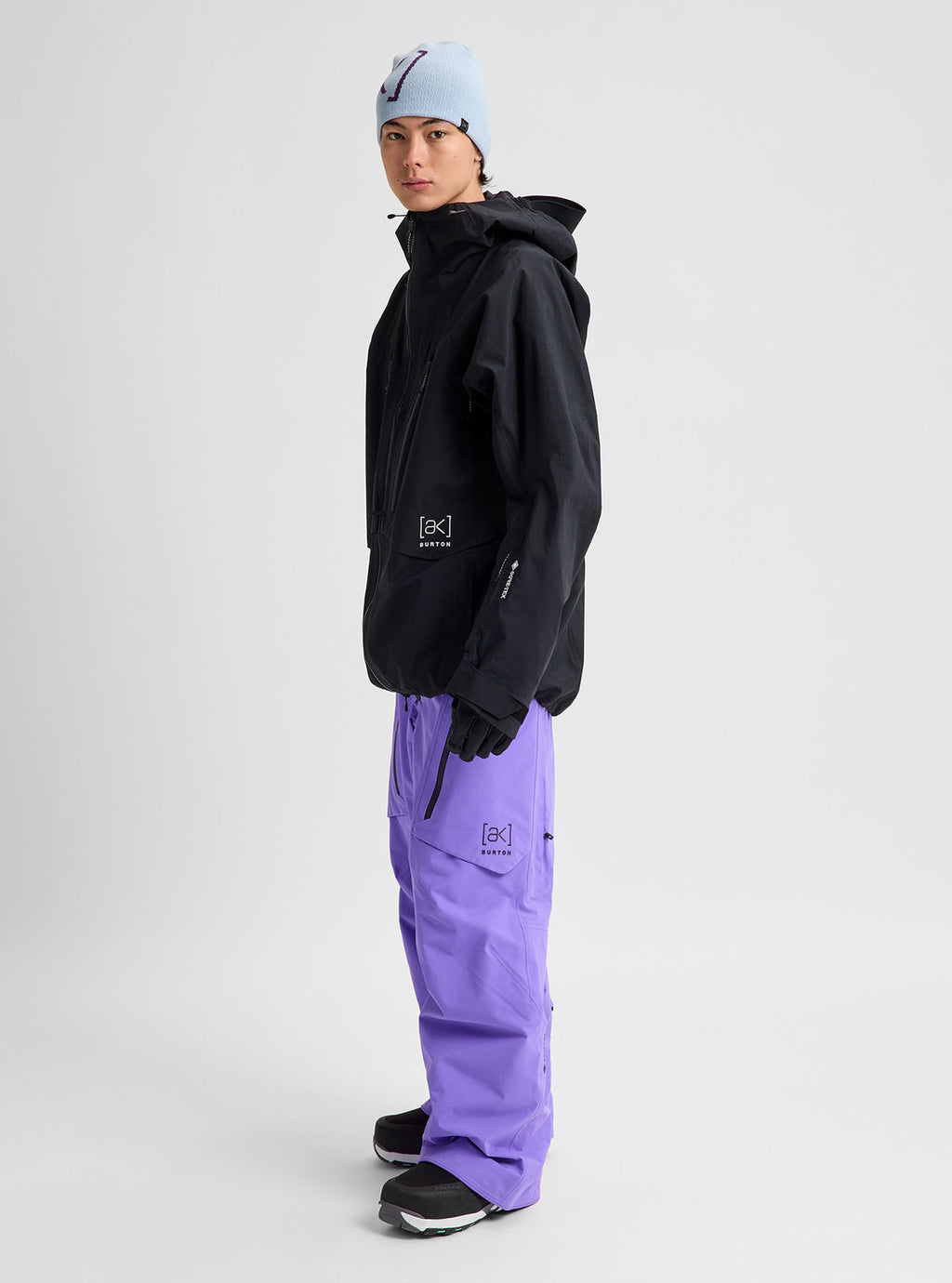 Men's Burton [ak] Swash Synthetic Insulated GORE-TEX 2L Jacket - True Black - Burton Jacket Outerwear - alternate view 2
