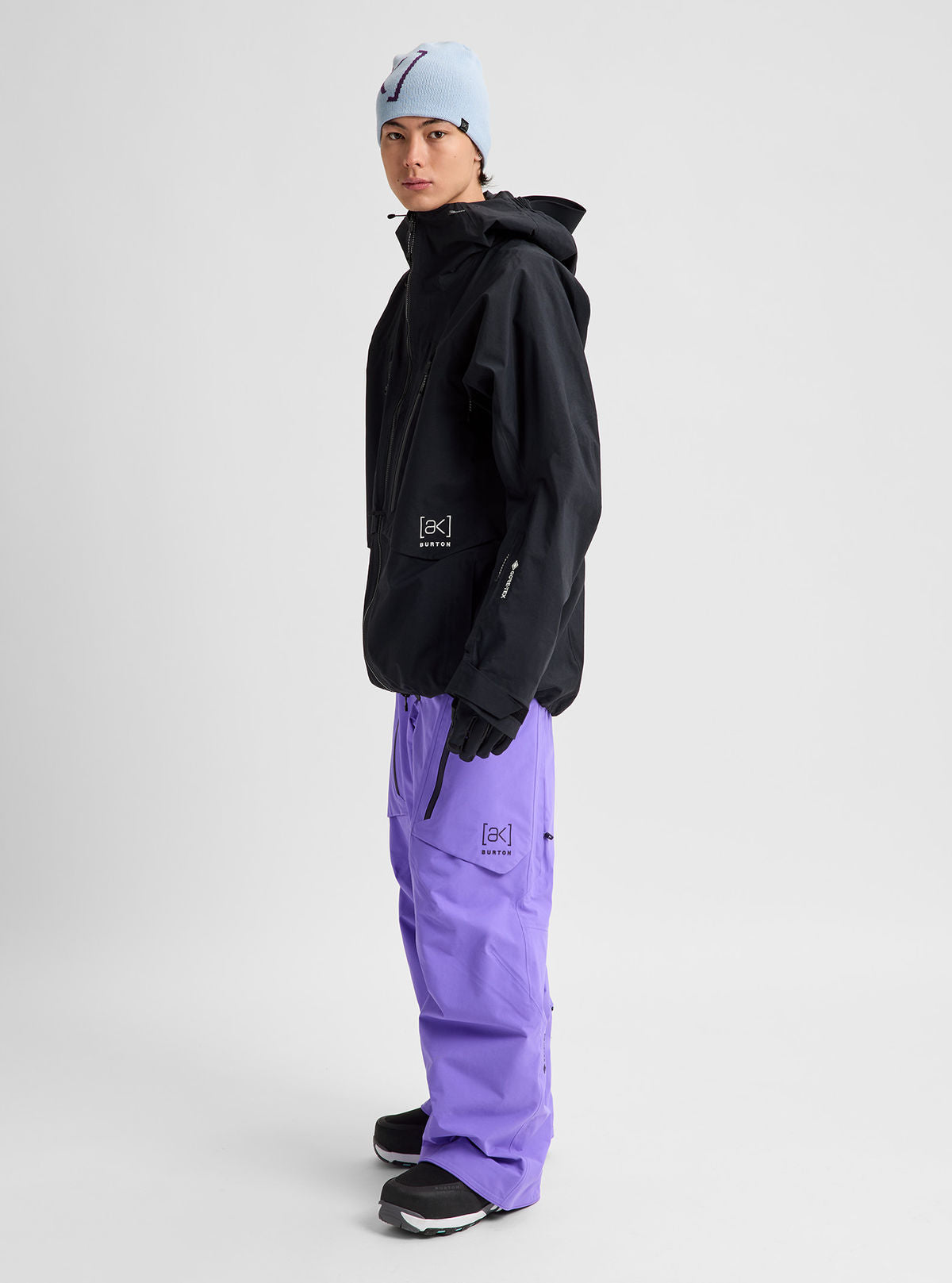 Men's Burton [ak] Swash Synthetic Insulated GORE-TEX 2L Jacket - True Black - Burton Jacket Outerwear - alternate view 2