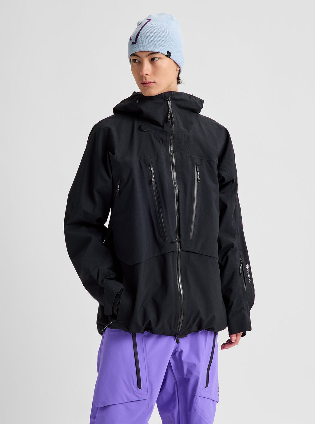 Men's Burton [ak] Swash Synthetic Insulated GORE-TEX 2L Jacket - True Black - Burton Jacket Outerwear - alternate view 3
