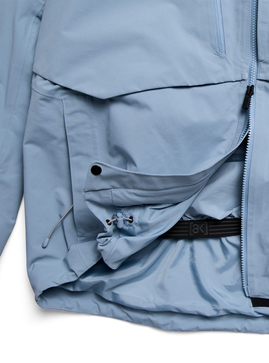 Men's Burton [ak] Swash Synthetic Insulated GORE-TEX 2L Jacket - Airstream Blue - Burton Jacket Outerwear - alternate view 6