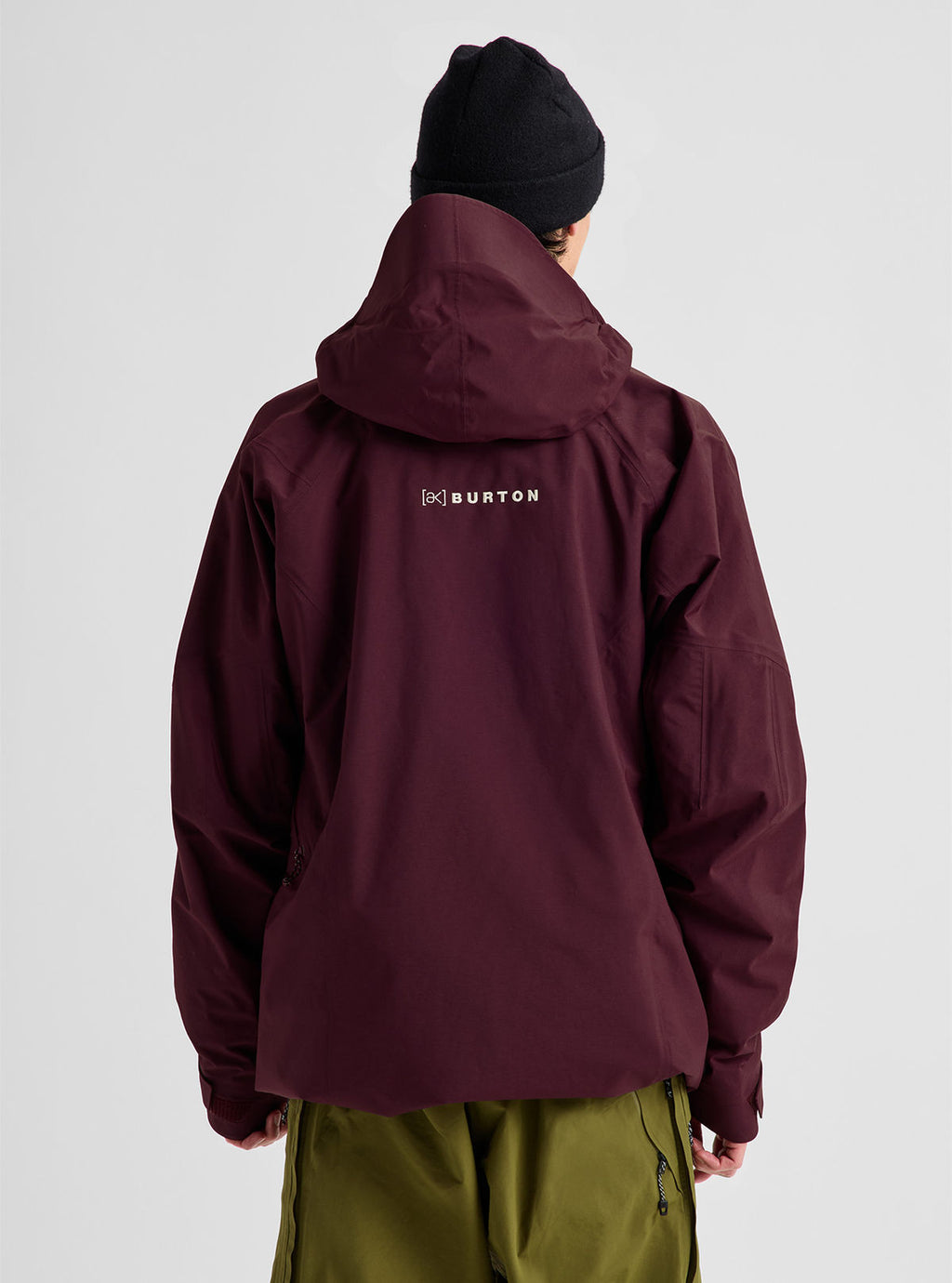Men's Burton [ak] Swash Synthetic Insulated GORE-TEX 2L Jacket - Rum Raisin - Burton Jacket Outerwear - alternate view 4