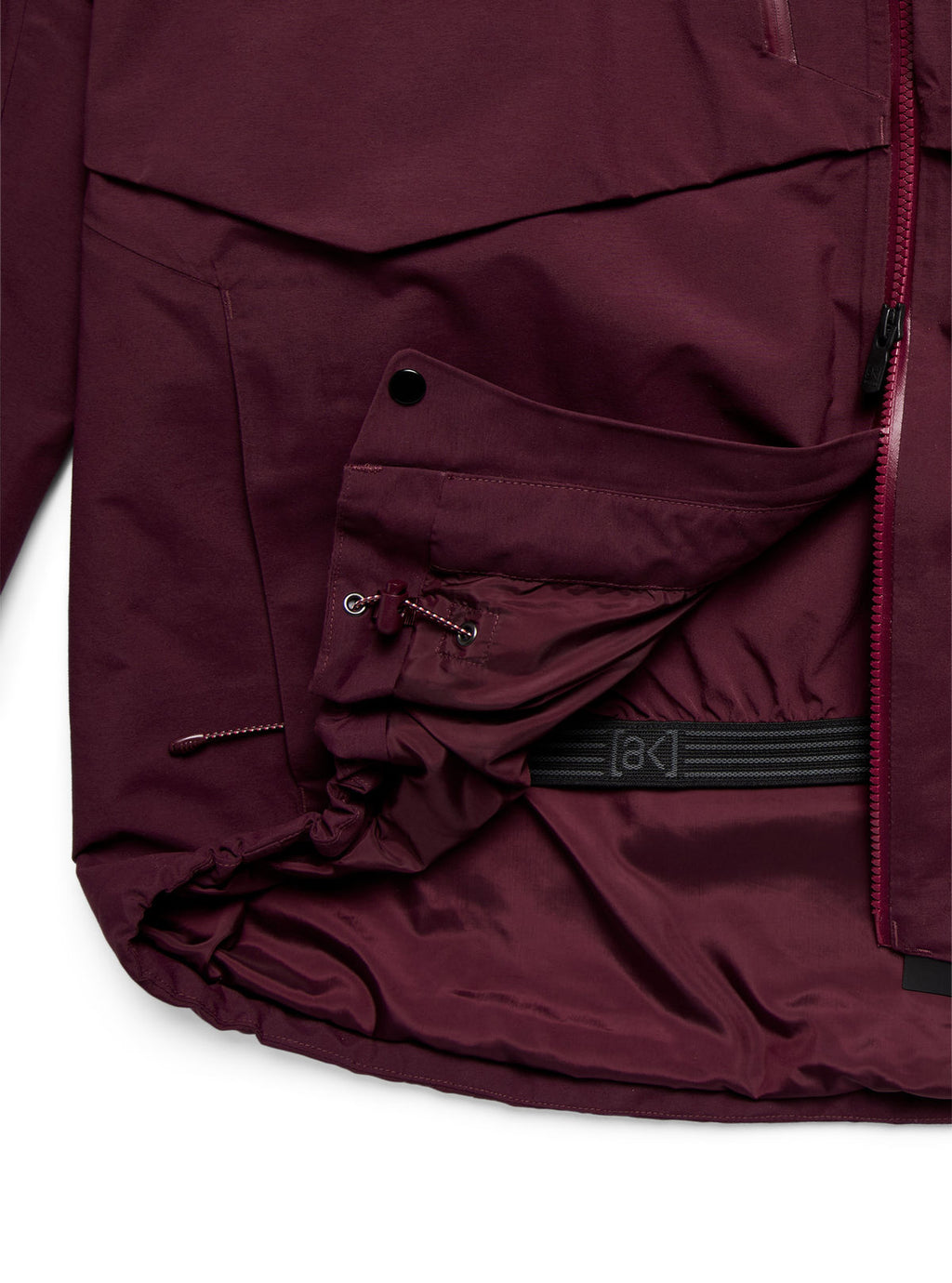 Men's Burton [ak] Swash Synthetic Insulated GORE-TEX 2L Jacket - Rum Raisin - Burton Jacket Outerwear - alternate view 6