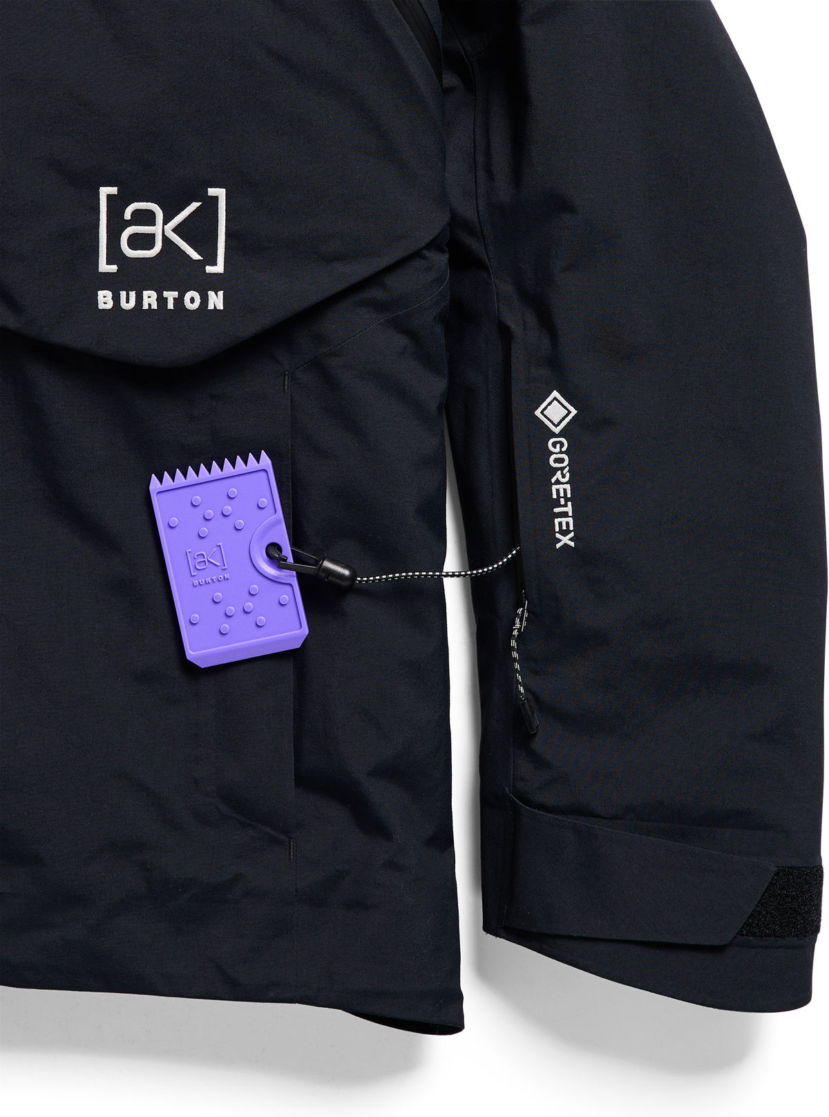 Women's Burton [ak] Swash Synthetic Insulated GORE-TEX 2L Jacket - True Black - Burton Jacket Outerwear - alternate view 6