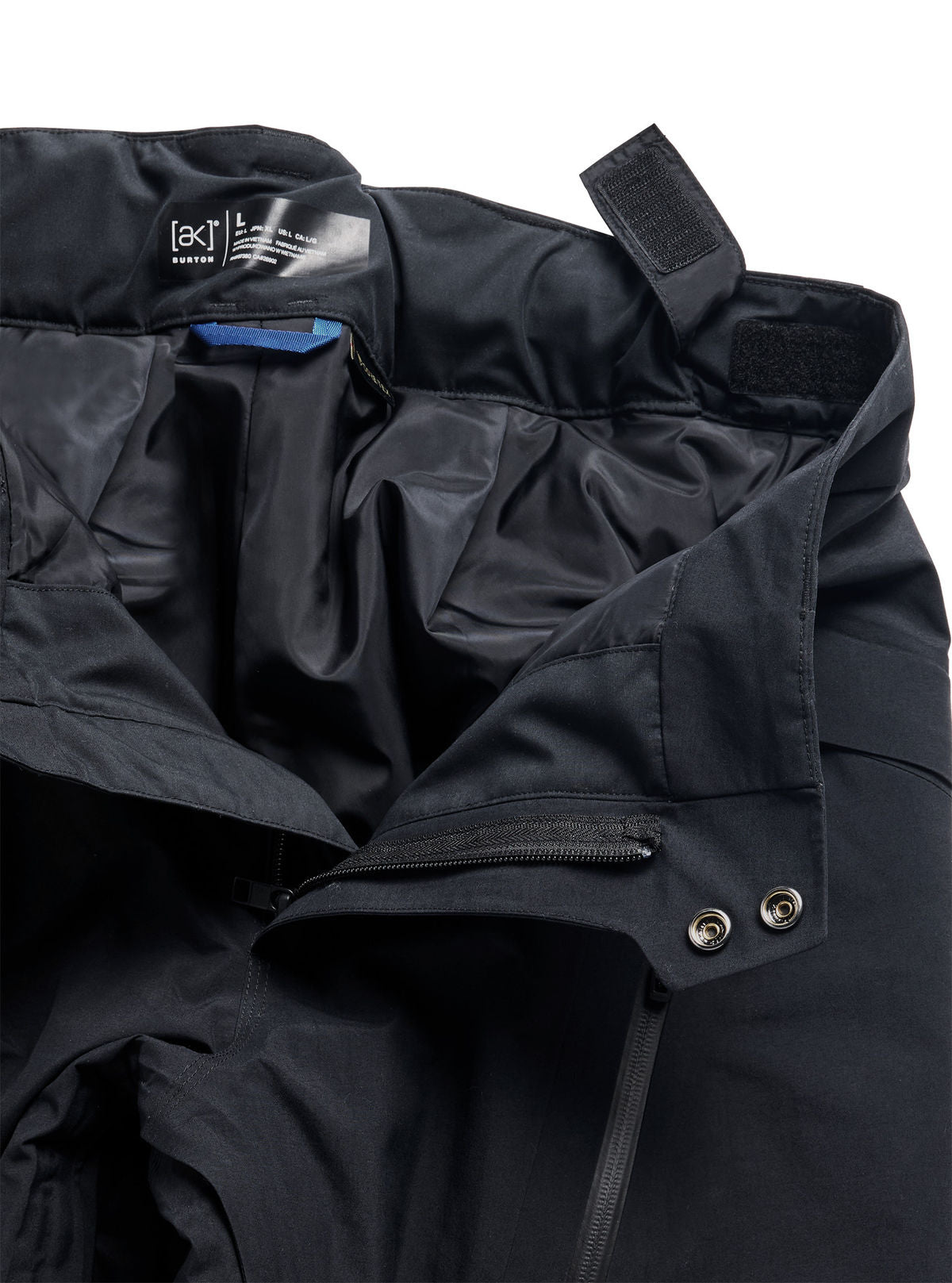 Men's Burton [ak] Swash Insulated GORE-TEX 2L Pants - True Black - Burton Pants Outerwear - alternate view 7