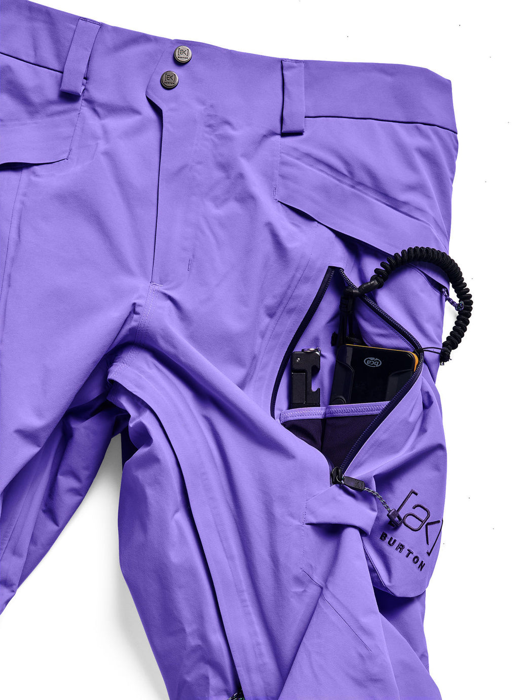 Men's Burton [ak] Swash Insulated GORE-TEX 2L Pants - Purple Voltage - Burton Pants Outerwear - alternate view 6