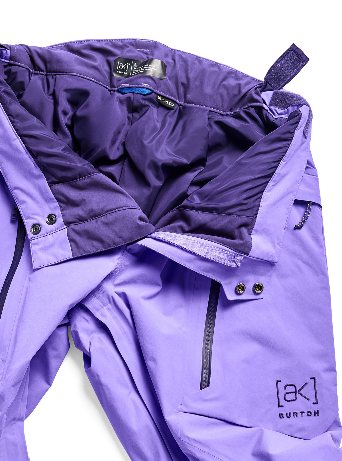 Men's Burton [ak] Swash Insulated GORE-TEX 2L Pants - Purple Voltage - Burton Pants Outerwear - alternate view 7