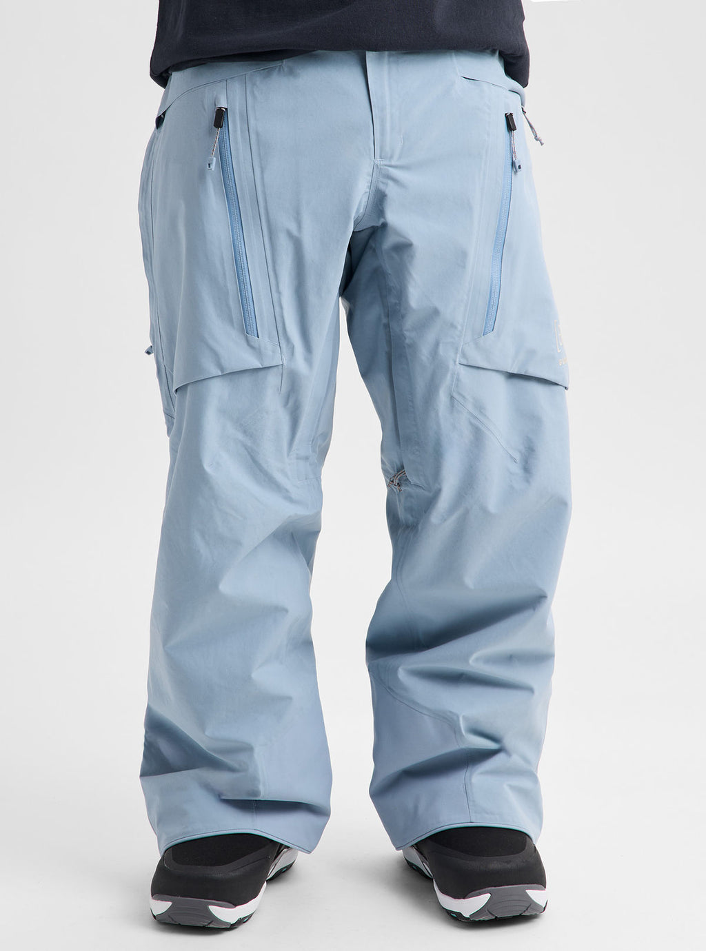 Men's Burton [ak] Swash Insulated GORE-TEX 2L Pants - Airstream Blue - Burton Pants Outerwear - alternate view 3