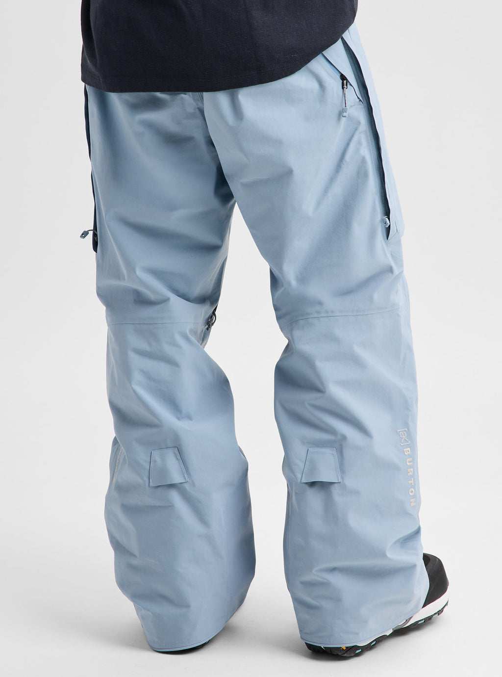 Men's Burton [ak] Swash Insulated GORE-TEX 2L Pants - Airstream Blue - Burton Pants Outerwear - alternate view 4