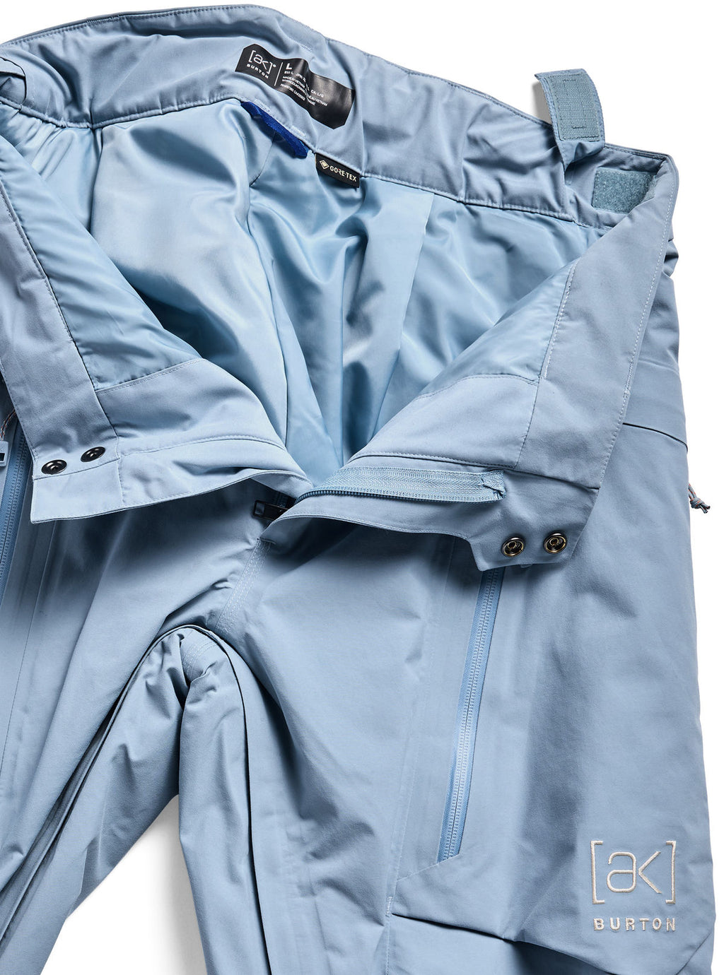 Men's Burton [ak] Swash Insulated GORE-TEX 2L Pants - Airstream Blue - Burton Pants Outerwear - alternate view 7