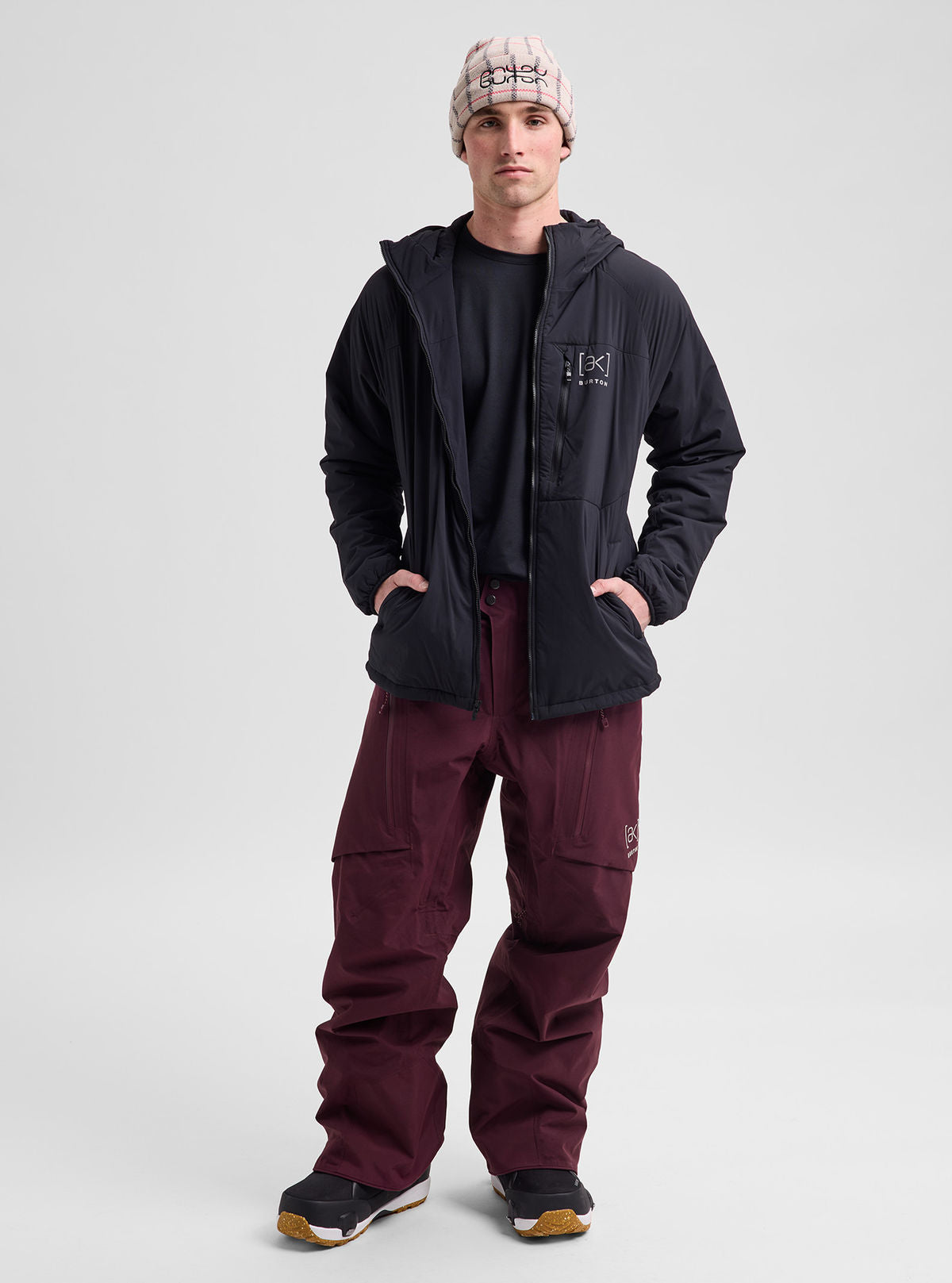 Men's Burton [ak] Swash Insulated GORE-TEX 2L Pants - Rum Raisin - Burton Pants Outerwear - alternate view 2