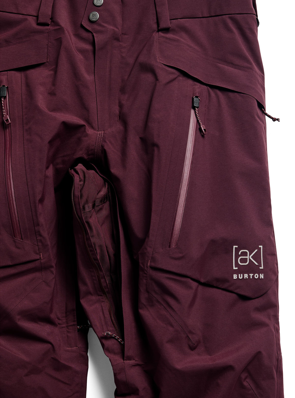 Men's Burton [ak] Swash Insulated GORE-TEX 2L Pants - Rum Raisin - Burton Pants Outerwear - alternate view 5