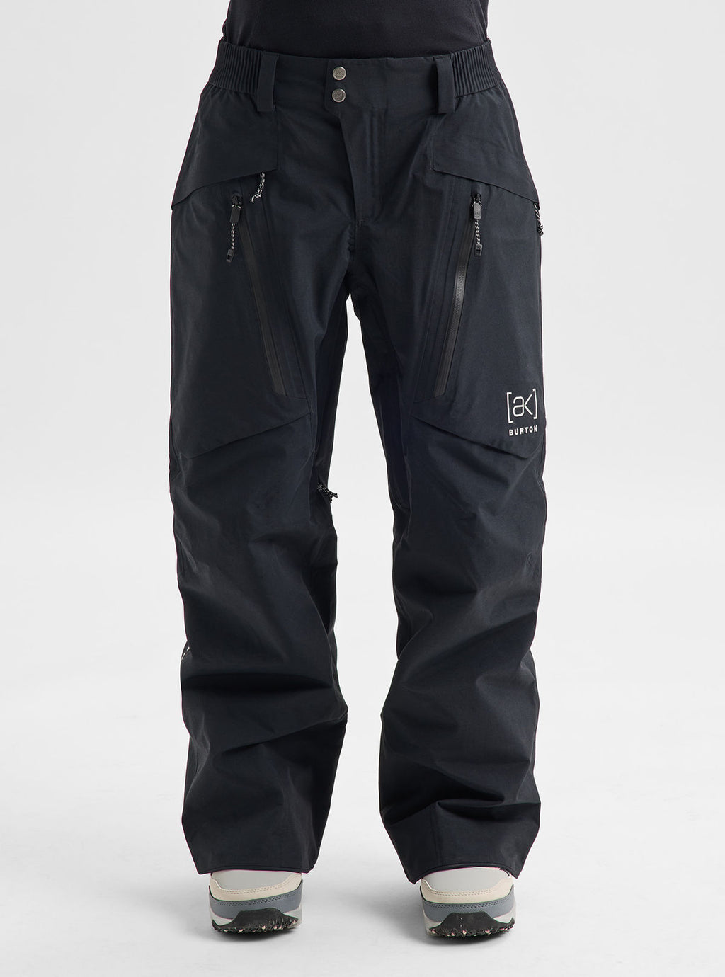 Women's Burton [ak] Insulated Swash GORE-TEX 2L Pants - True Black - Burton Pants Outerwear - alternate view 3