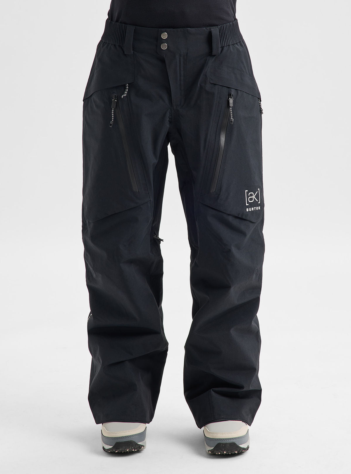 Women's Burton [ak] Insulated Swash GORE-TEX 2L Pants - True Black - Burton Pants Outerwear - alternate view 3