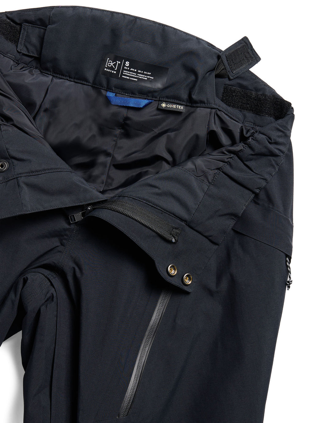 Women's Burton [ak] Insulated Swash GORE-TEX 2L Pants - True Black - Burton Pants Outerwear - alternate view 7