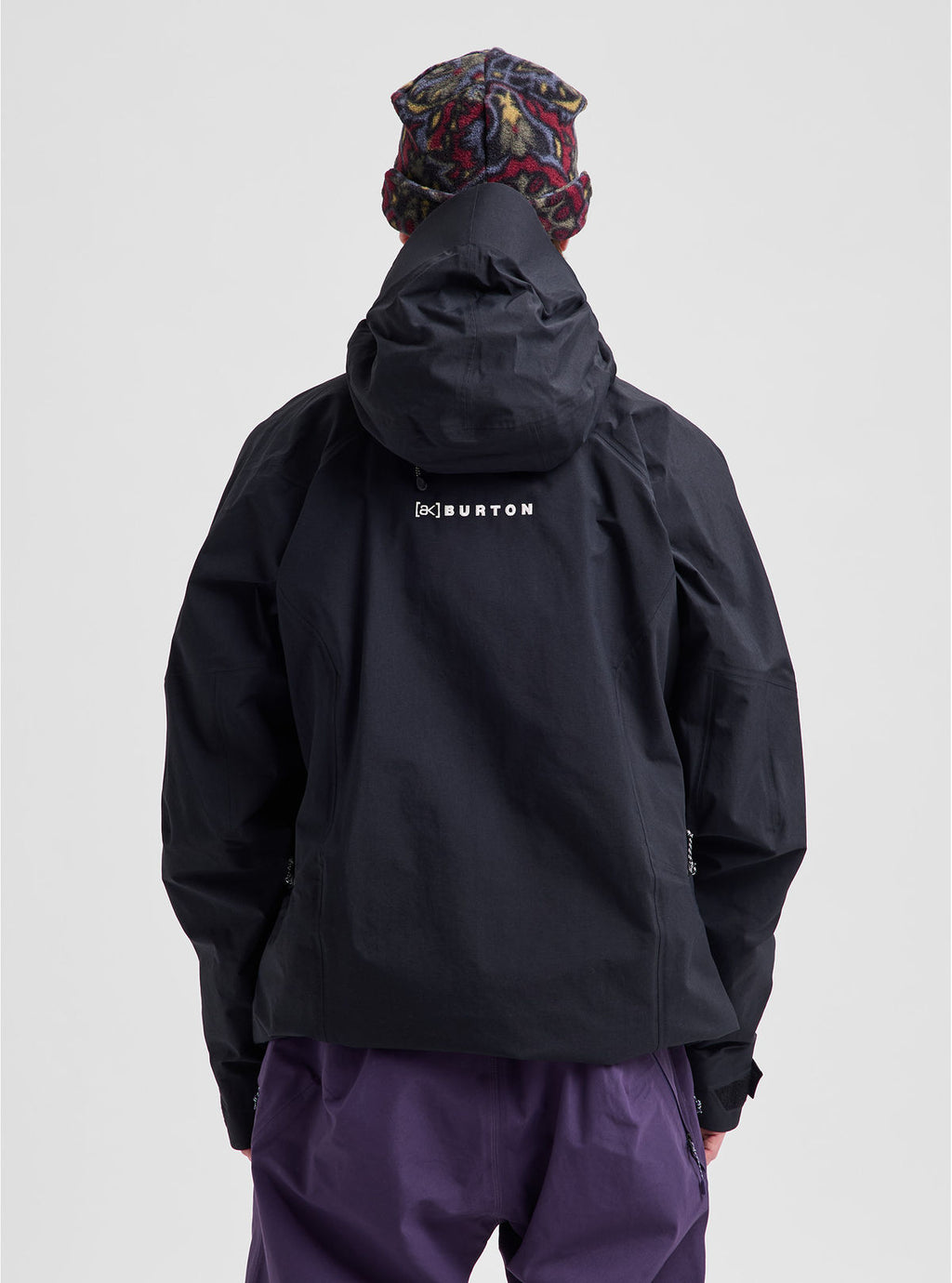 Men's Burton [ak] Cyclic GORE-TEX 2L Anorak - True Black - Burton Anorak Outerwear - alternate view 4