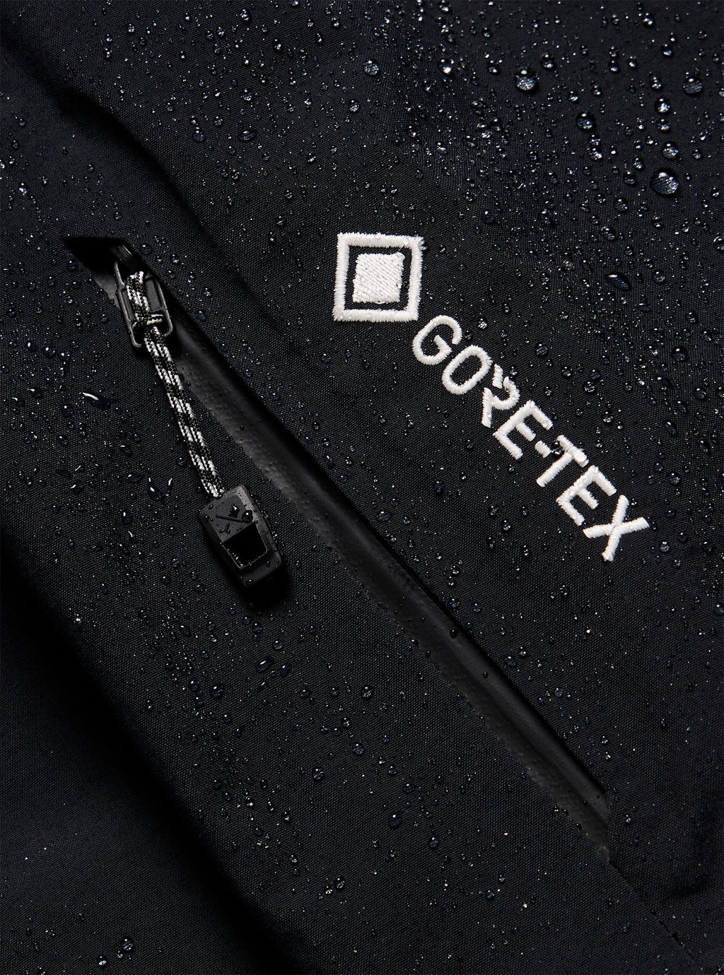Men's Burton [ak] Cyclic GORE-TEX 2L Anorak - True Black - Burton Anorak Outerwear - alternate view 8
