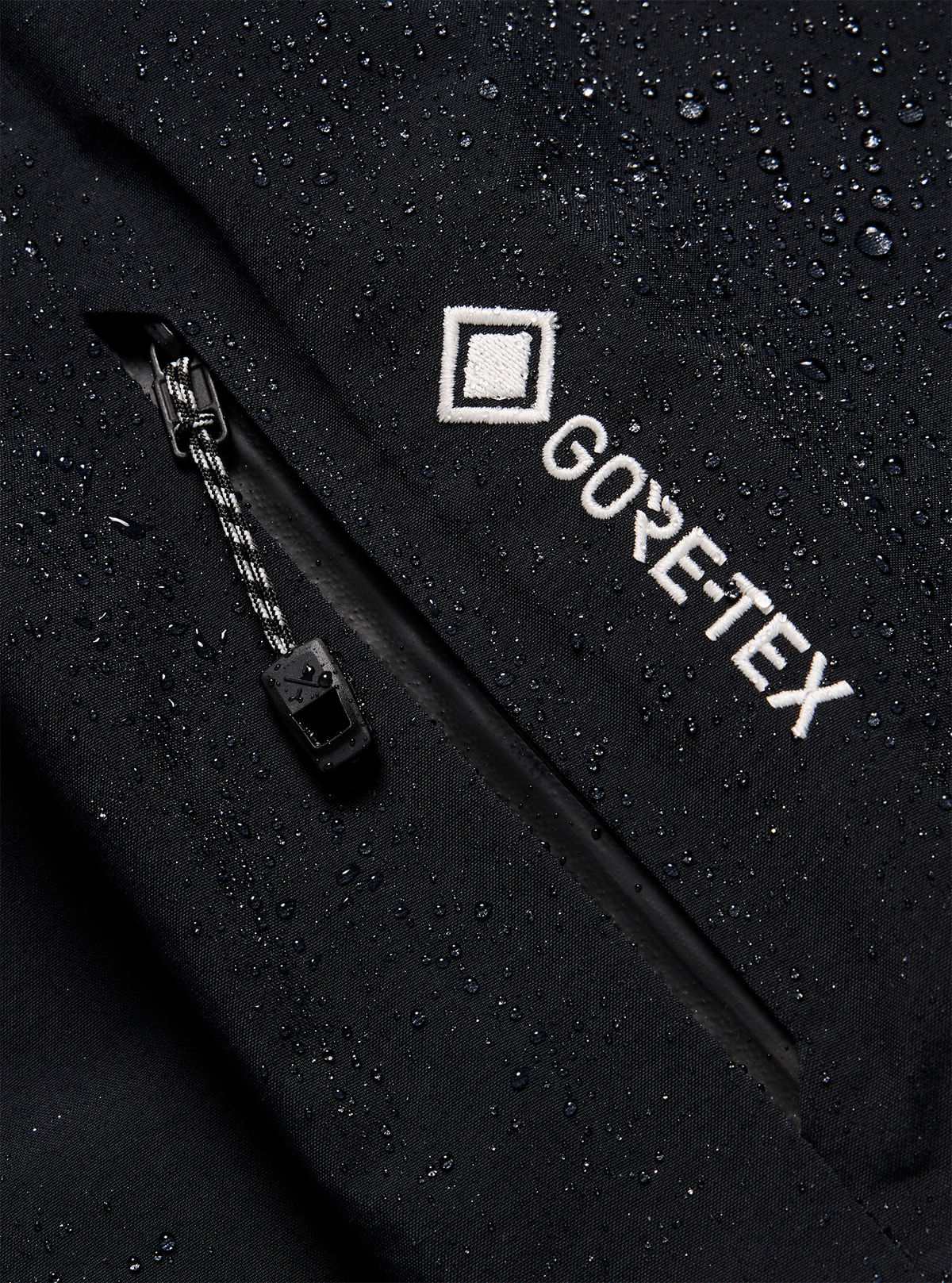 Men's Burton [ak] Cyclic GORE-TEX 2L Anorak - True Black - Burton Anorak Outerwear - alternate view 8