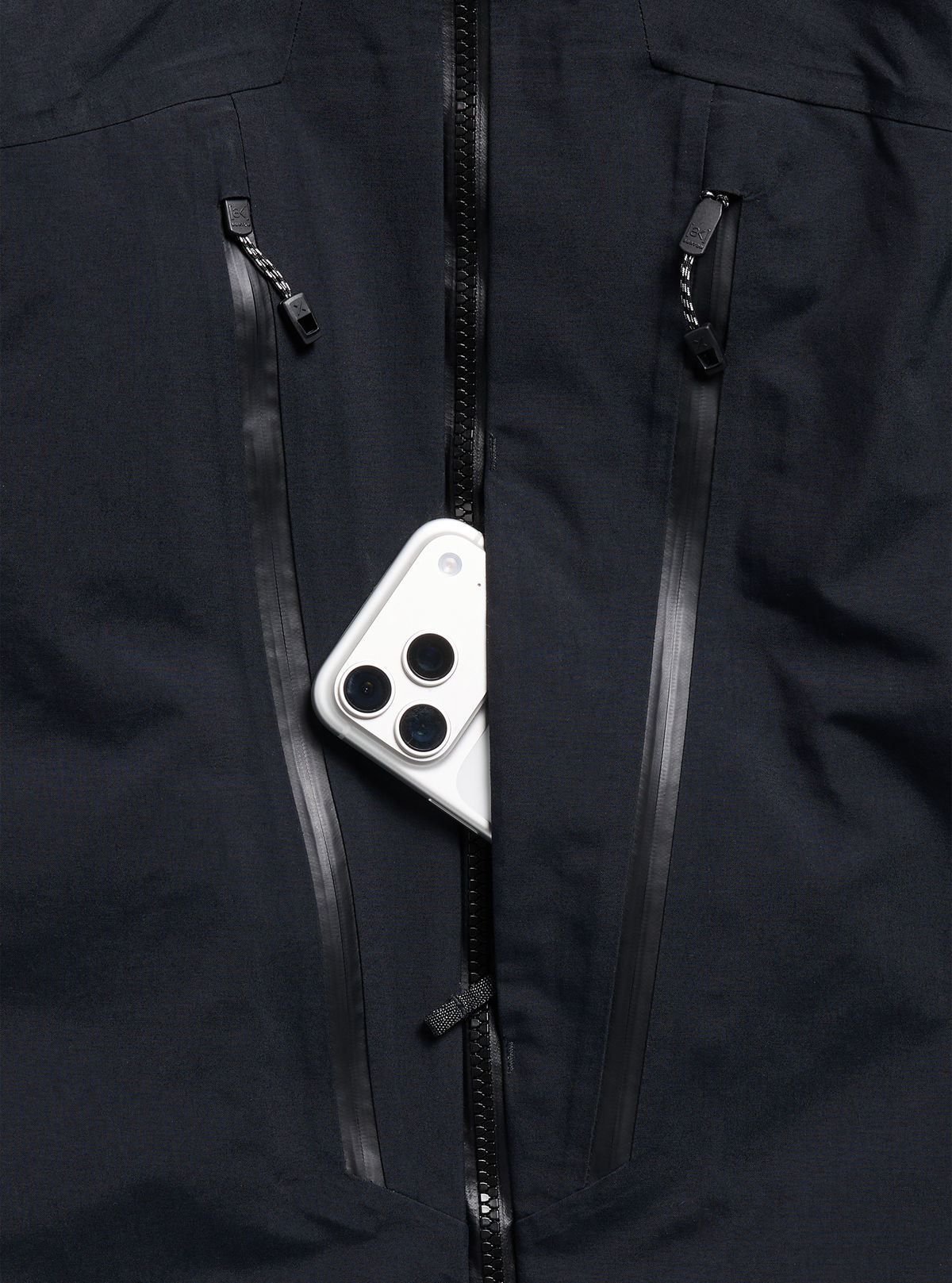 Women's Burton [ak] Cyclic GORE-TEX 2L Anorak - True Black - Burton Anorak Outerwear - alternate view 5