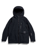 Men's Burton [ak] Cyclic GORE-TEX 2L Jacket - True Black - Burton Jacket Outerwear