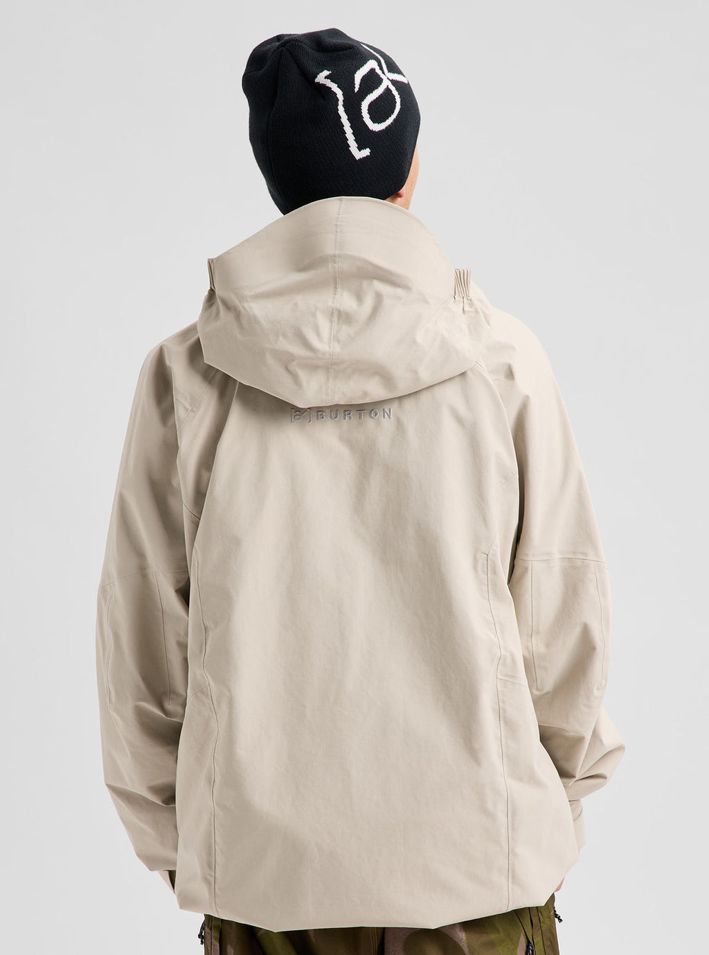 Men's Burton [ak] Cyclic GORE-TEX 2L Jacket - Chinchilla Gray - Burton Jacket Outerwear - alternate view 4