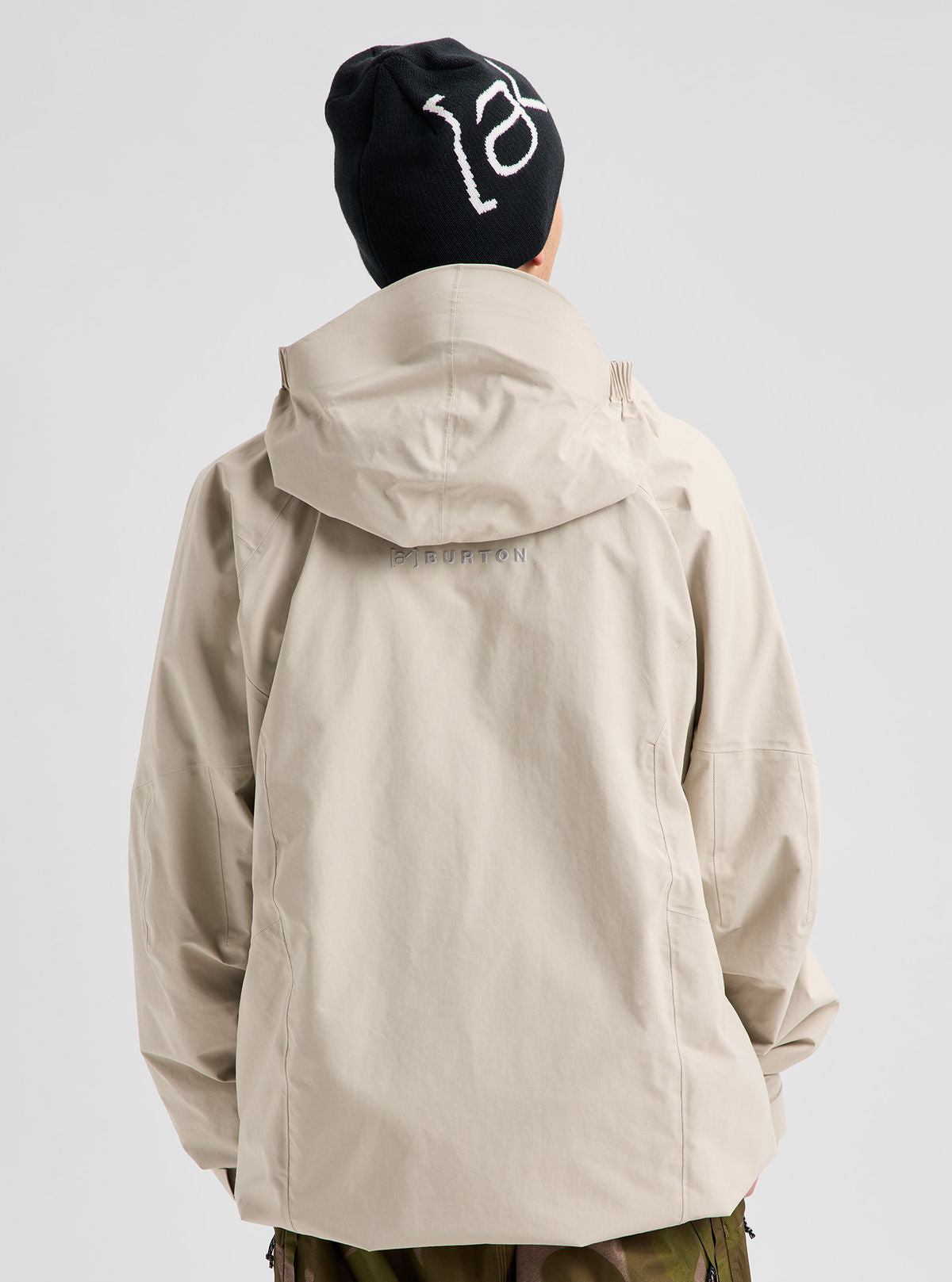 Men's Burton [ak] Cyclic GORE-TEX 2L Jacket - Chinchilla Gray - Burton Jacket Outerwear - alternate view 4